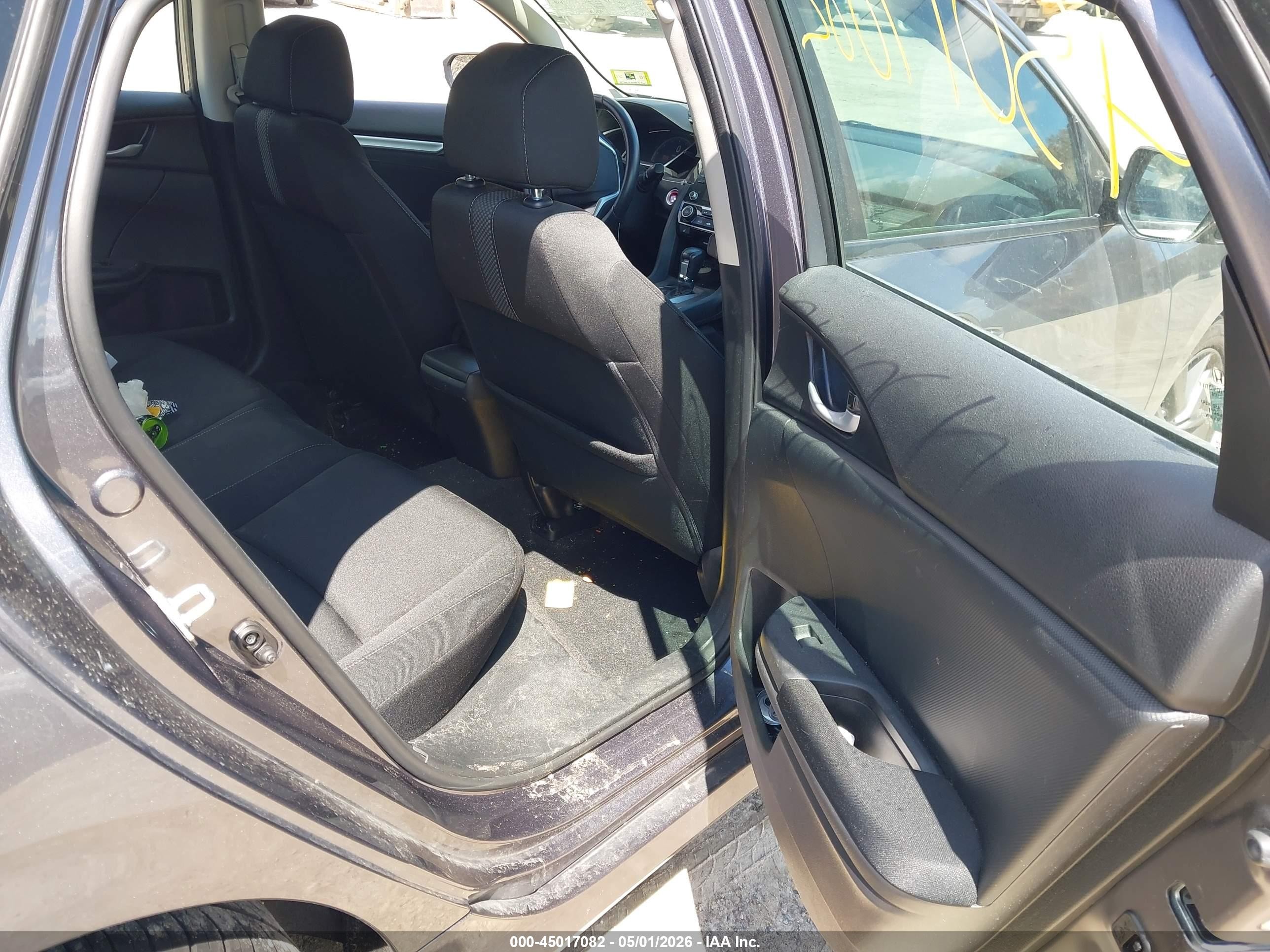2021 Honda Civic Ex Gray vin: 19XFC1F34ME202264