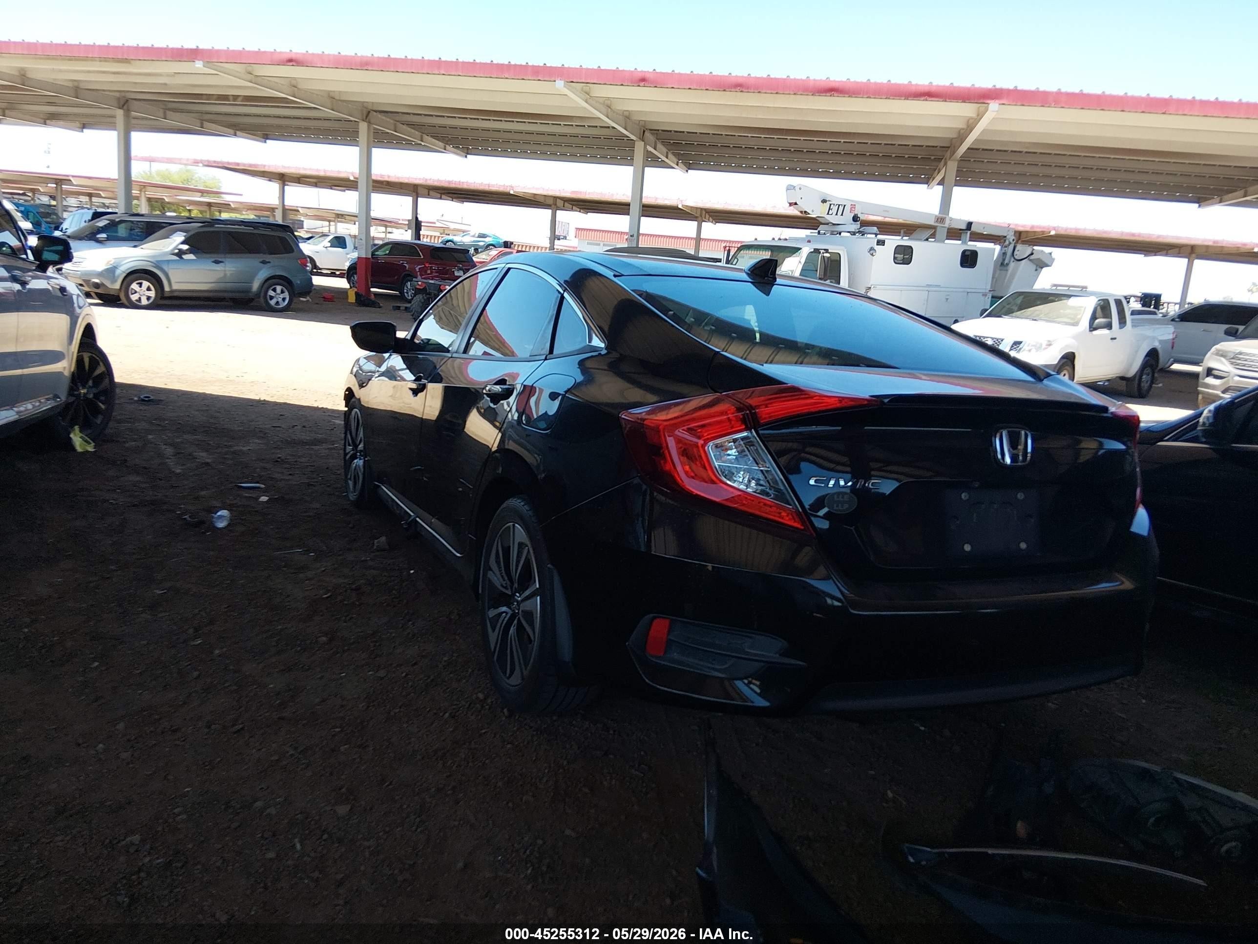 2016 Honda Civic Ex-t Black vin: 19XFC1F35GE016396