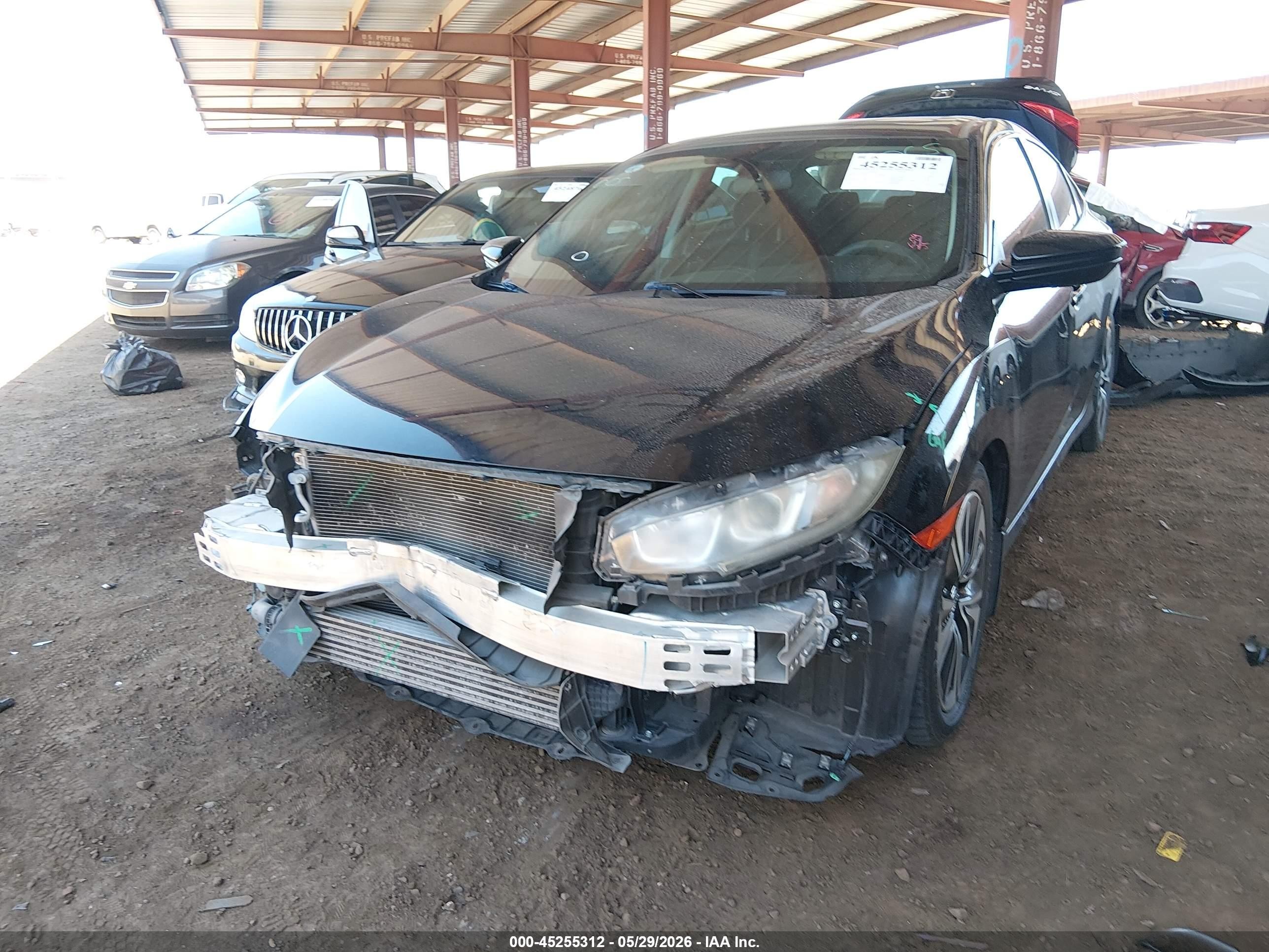2016 Honda Civic Ex-t Black vin: 19XFC1F35GE016396