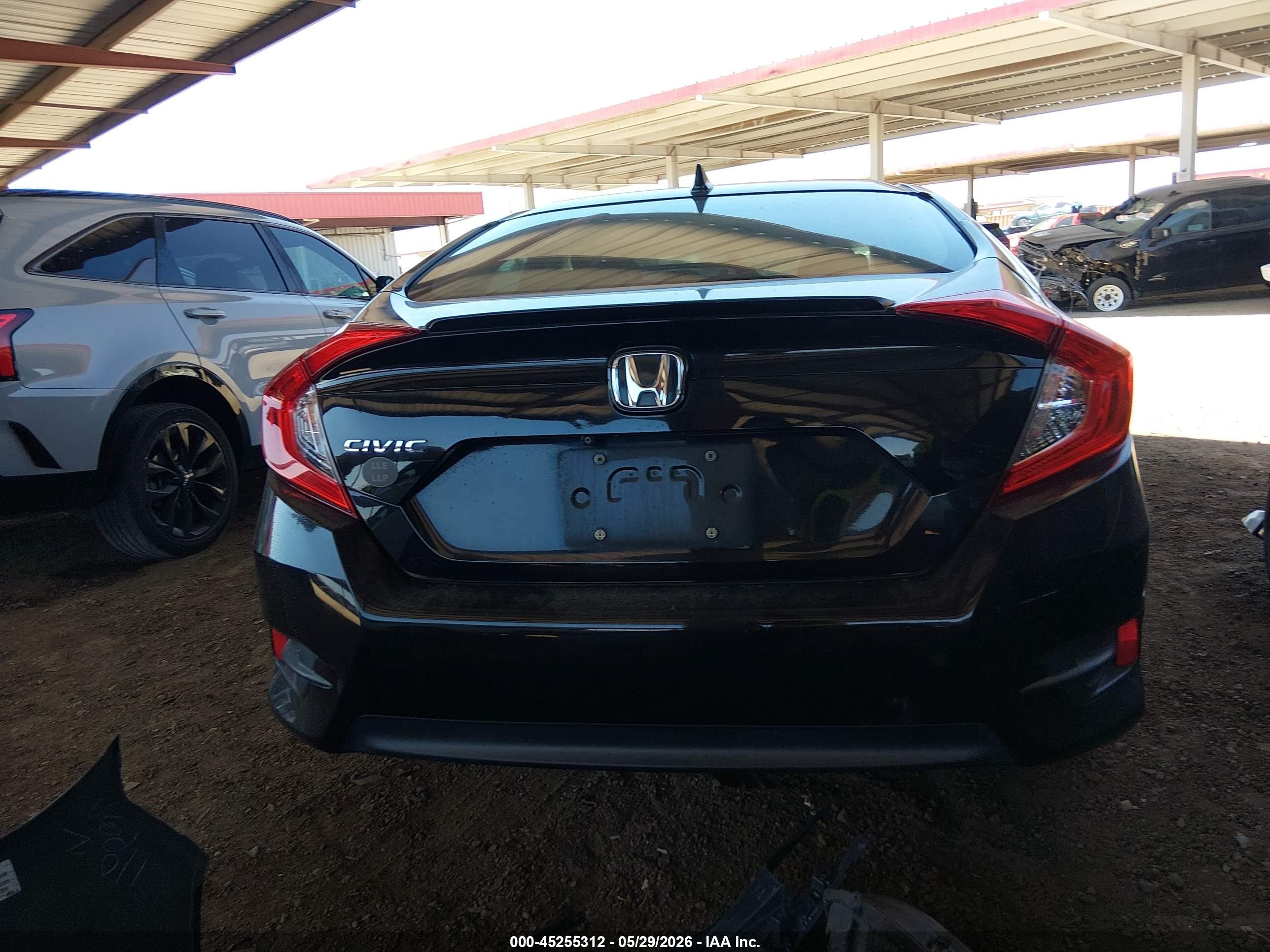2016 Honda Civic Ex-t Black vin: 19XFC1F35GE016396
