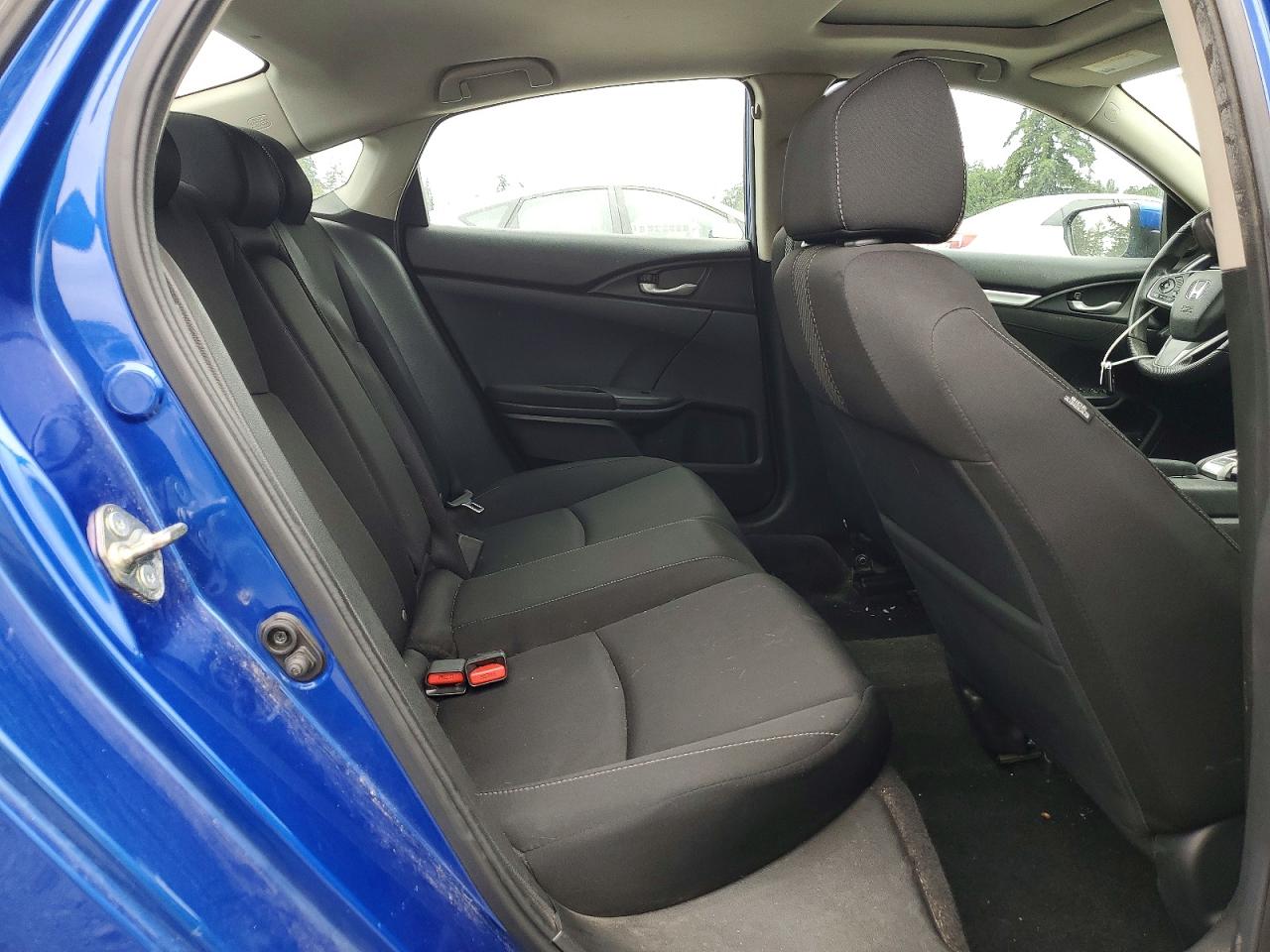 2017 Honda Civic Ex Blue vin: 19XFC1F35HE203543