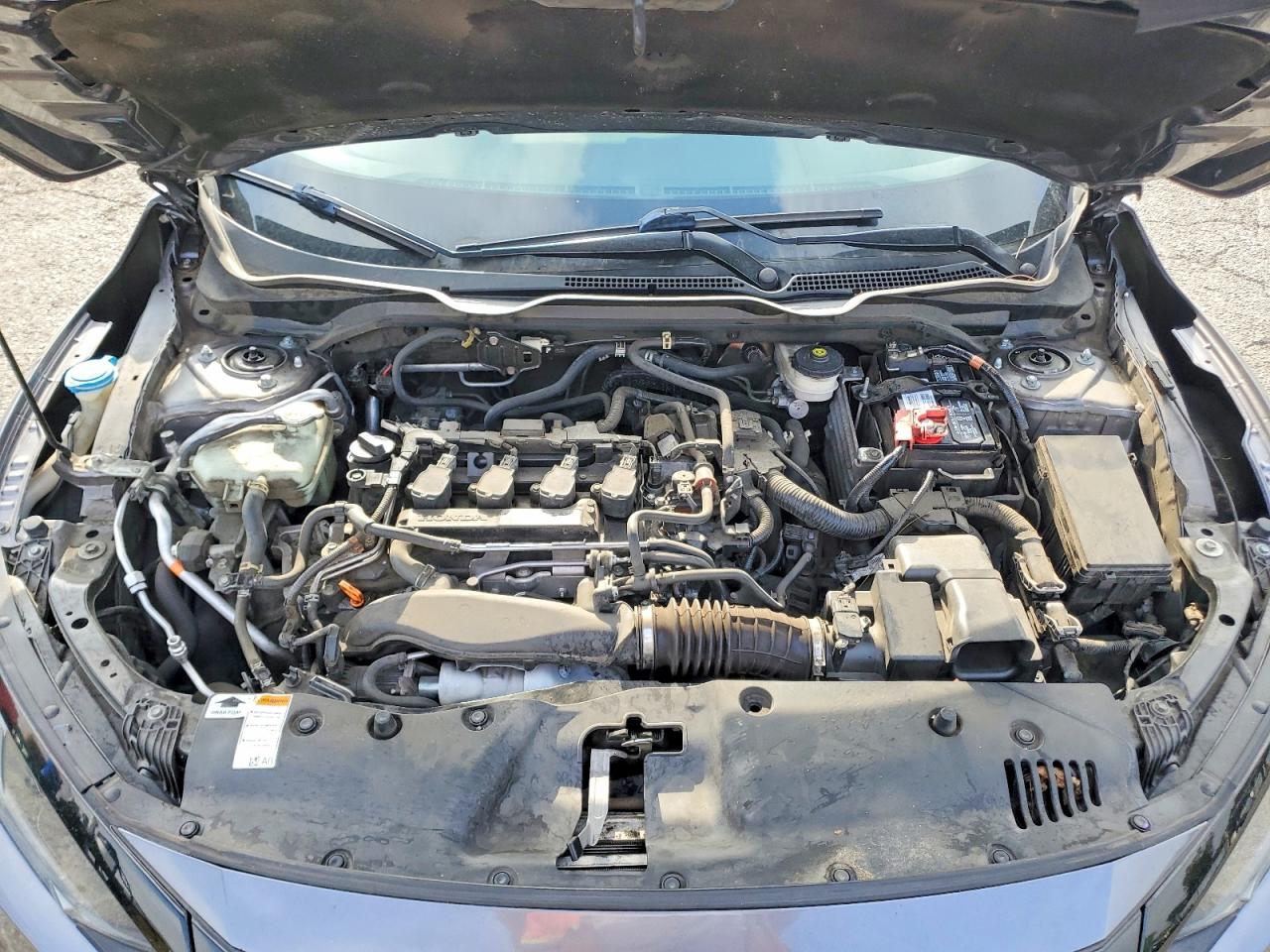 2019 Honda Civic Ex Gray vin: 19XFC1F35KE018092