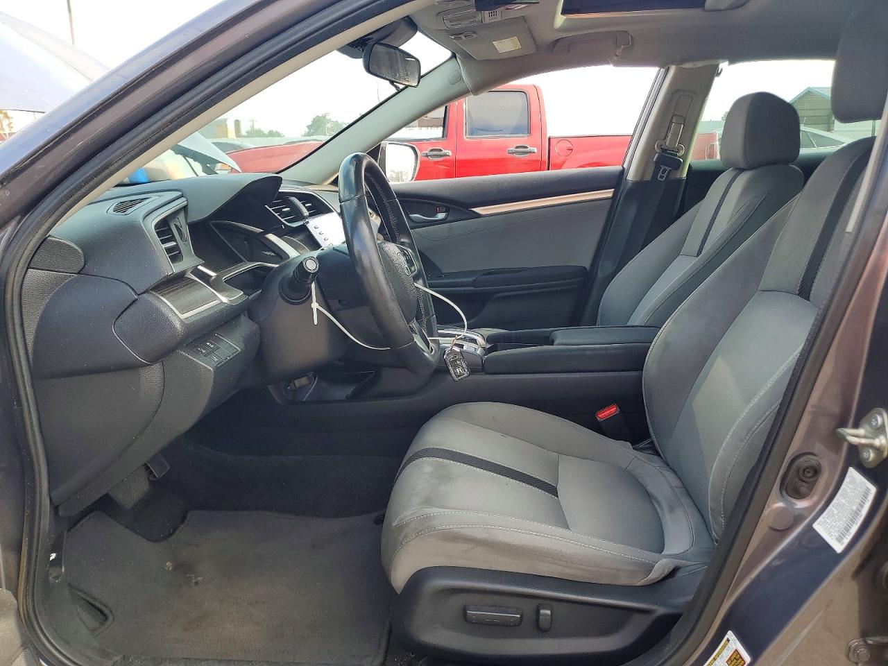 2019 Honda Civic Ex Gray vin: 19XFC1F35KE018092