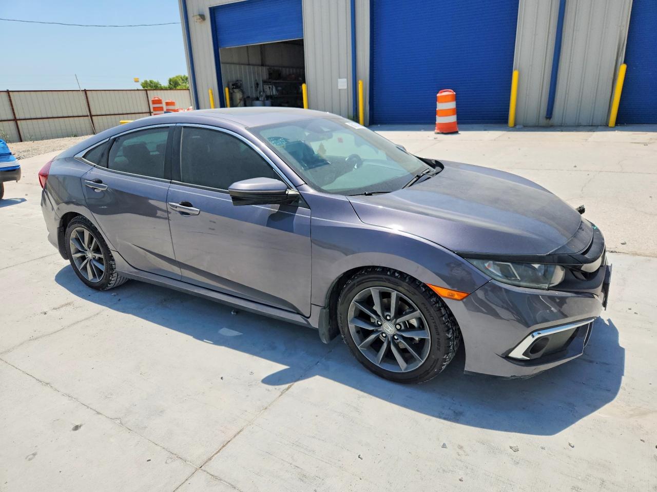 2020 Honda Civic Ex Gray vin: 19XFC1F35LE004162