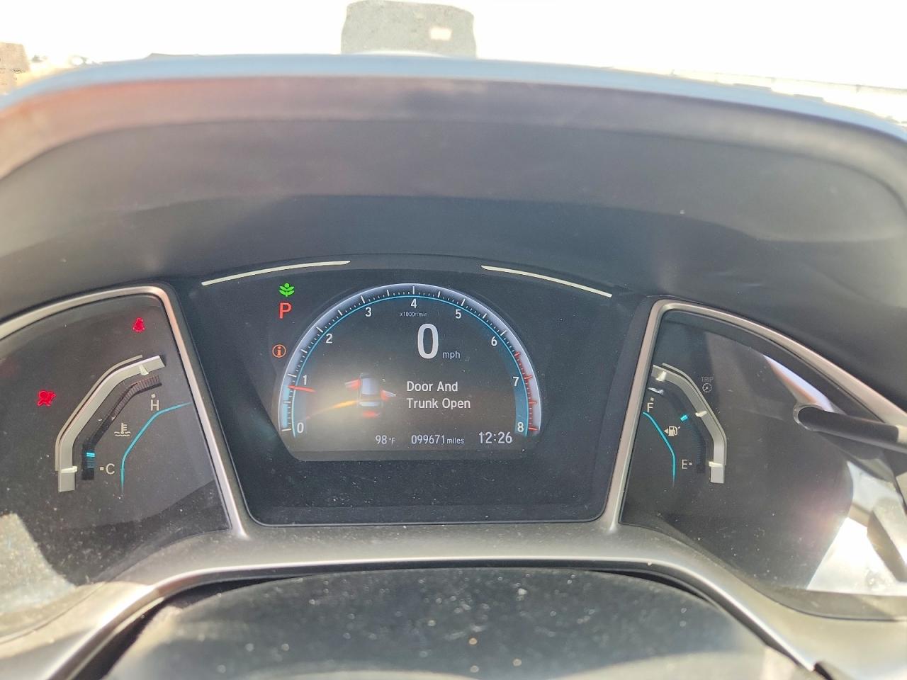 2020 Honda Civic Ex Gray vin: 19XFC1F35LE004162