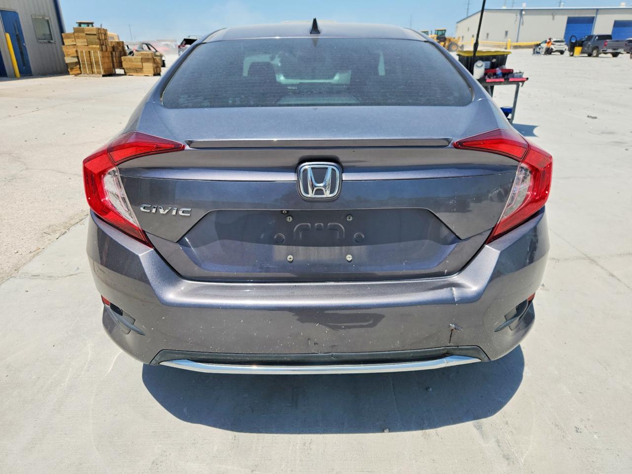 2020 Honda Civic Ex Gray vin: 19XFC1F35LE004162