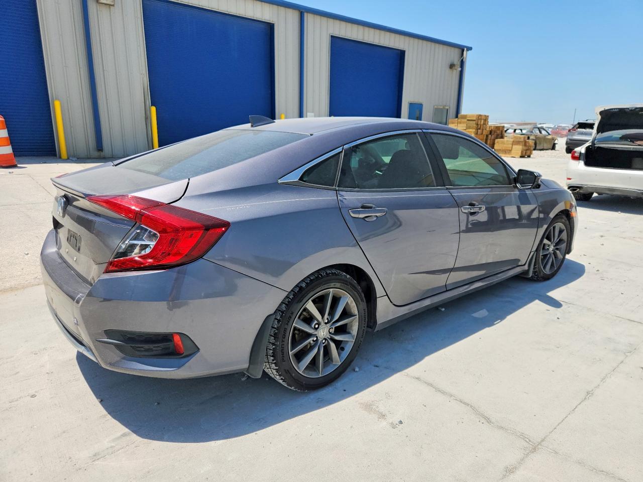 2020 Honda Civic Ex Gray vin: 19XFC1F35LE004162