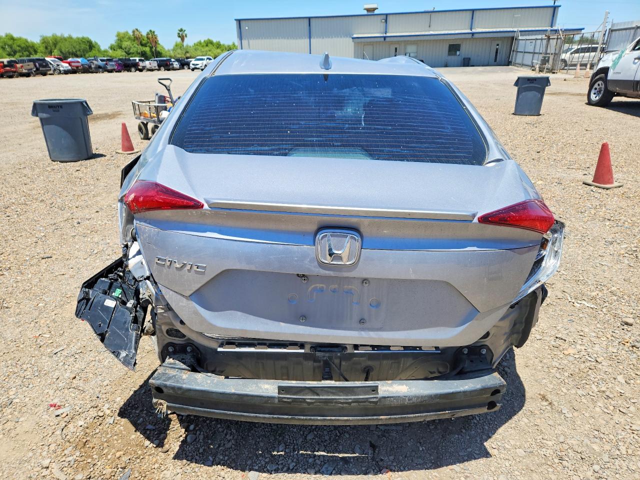 2020 Honda Civic Ex Silver vin: 19XFC1F35LE024525