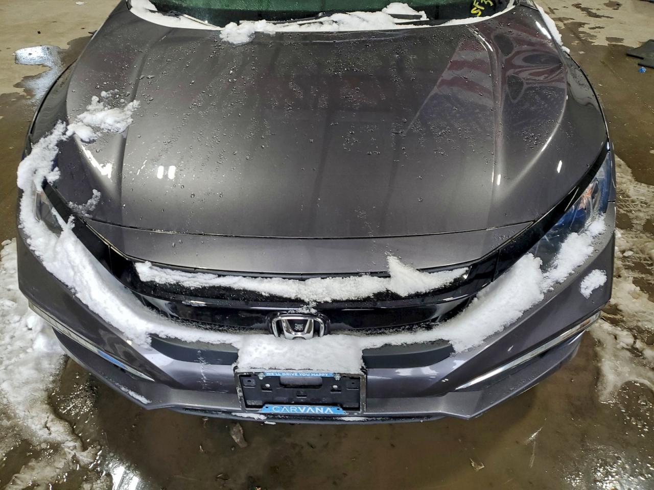 2020 Honda Civic Ex Gray vin: 19XFC1F35LE204586