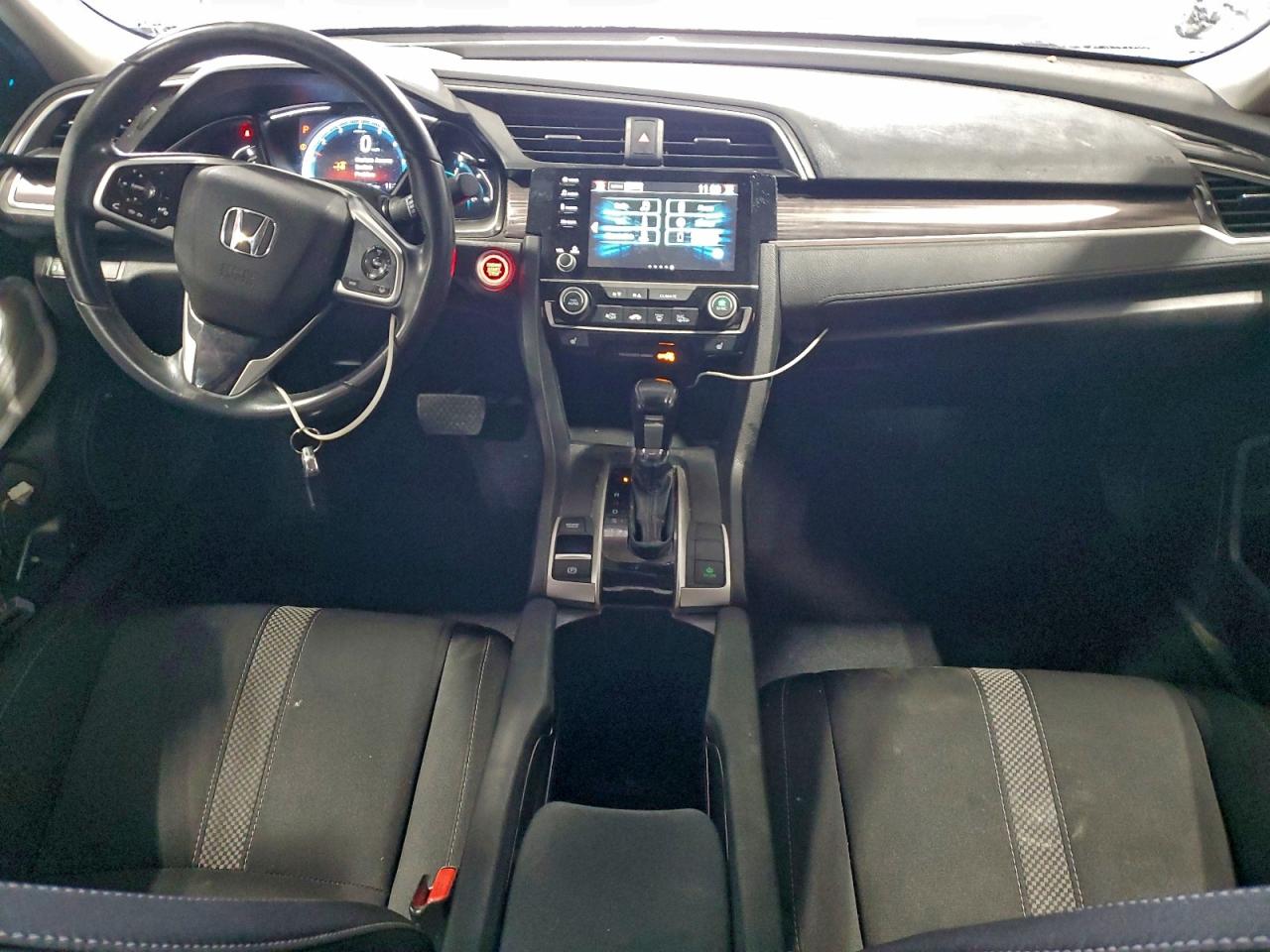 2020 Honda Civic Ex Gray vin: 19XFC1F35LE204586