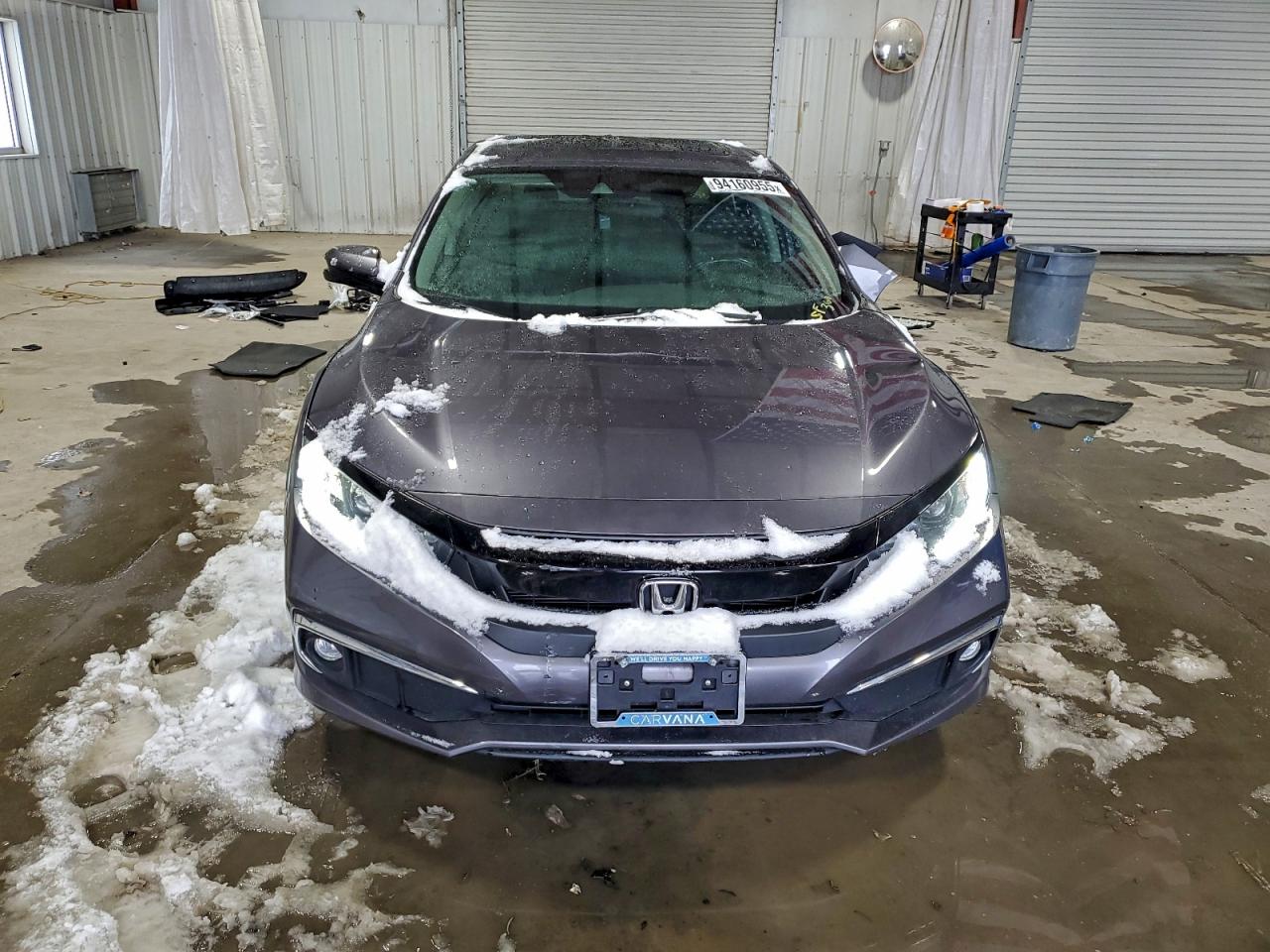 2020 Honda Civic Ex Gray vin: 19XFC1F35LE204586