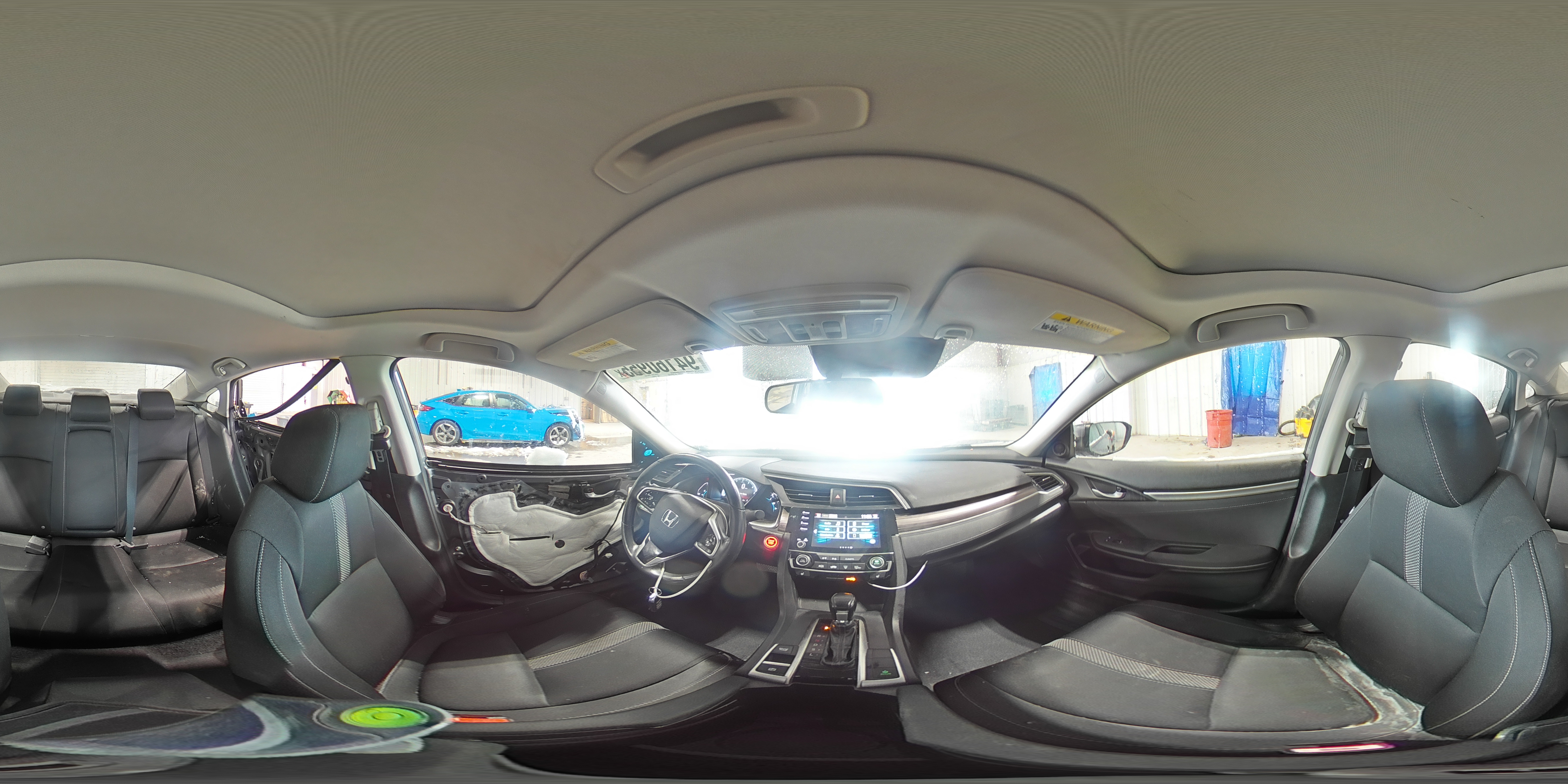 2020 Honda Civic Ex Gray vin: 19XFC1F35LE204586