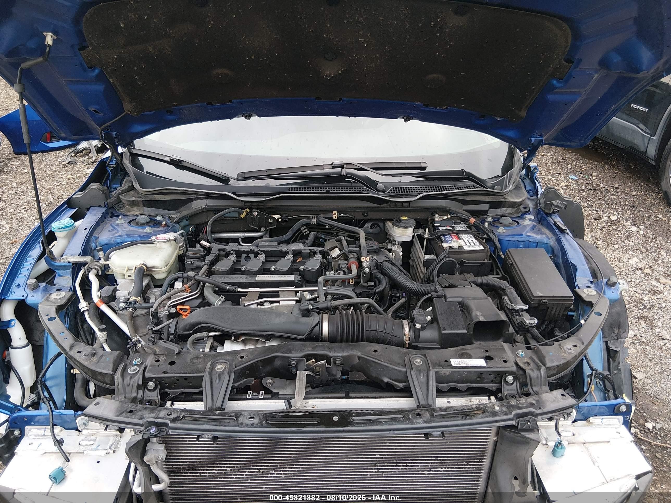 2020 Honda Civic Ex Blue vin: 19XFC1F36LE004378