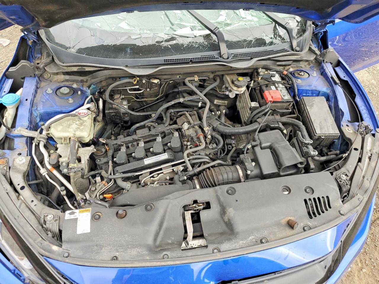 2020 Honda Civic Ex Blue vin: 19XFC1F36LE209151