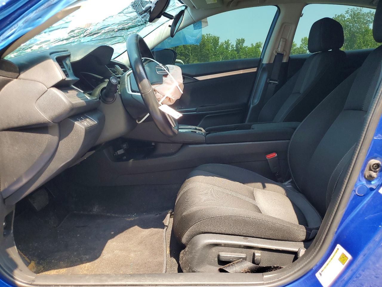 2020 Honda Civic Ex Blue vin: 19XFC1F36LE209151