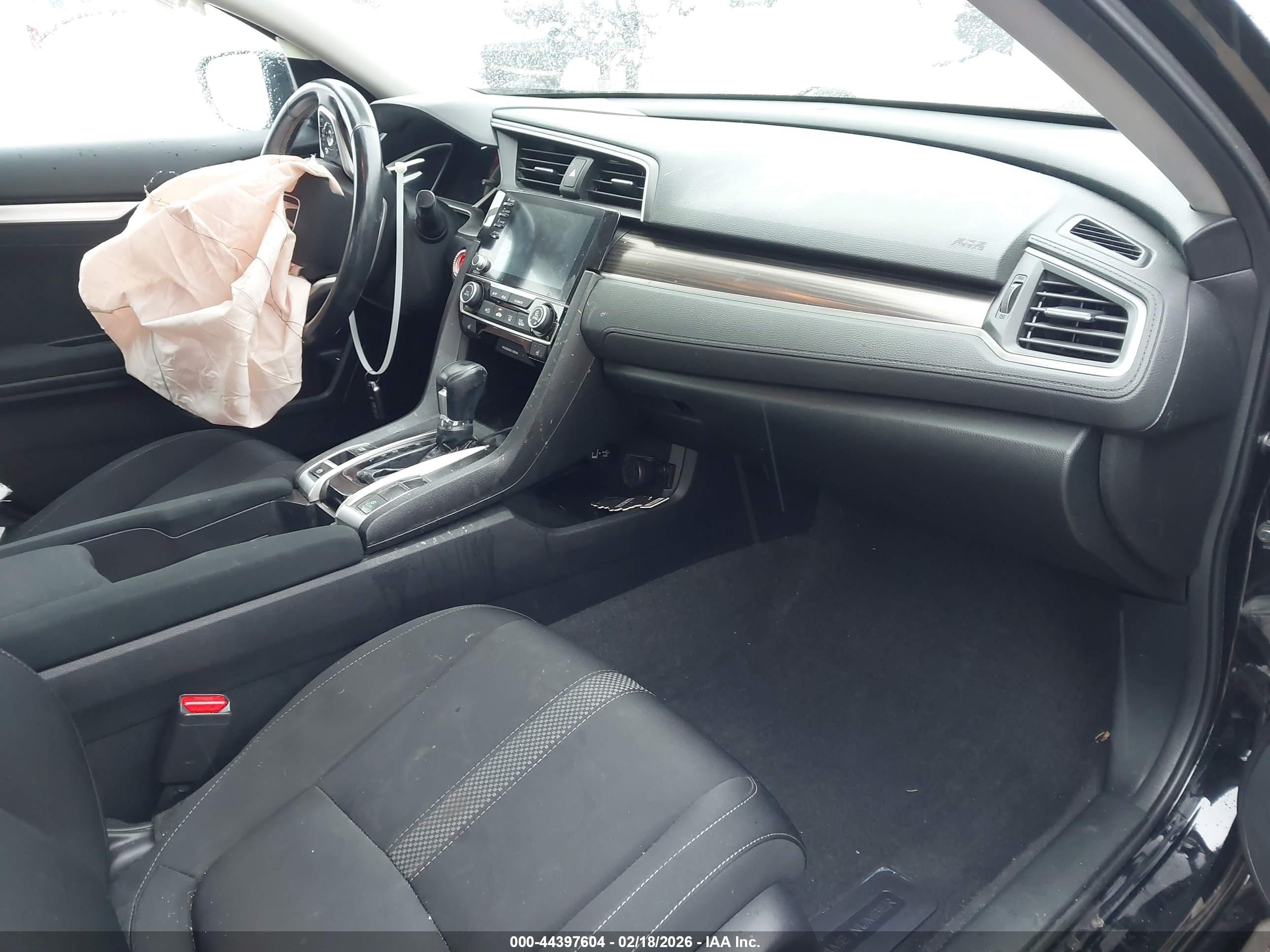 2021 Honda Civic Ex Black vin: 19XFC1F36ME200385