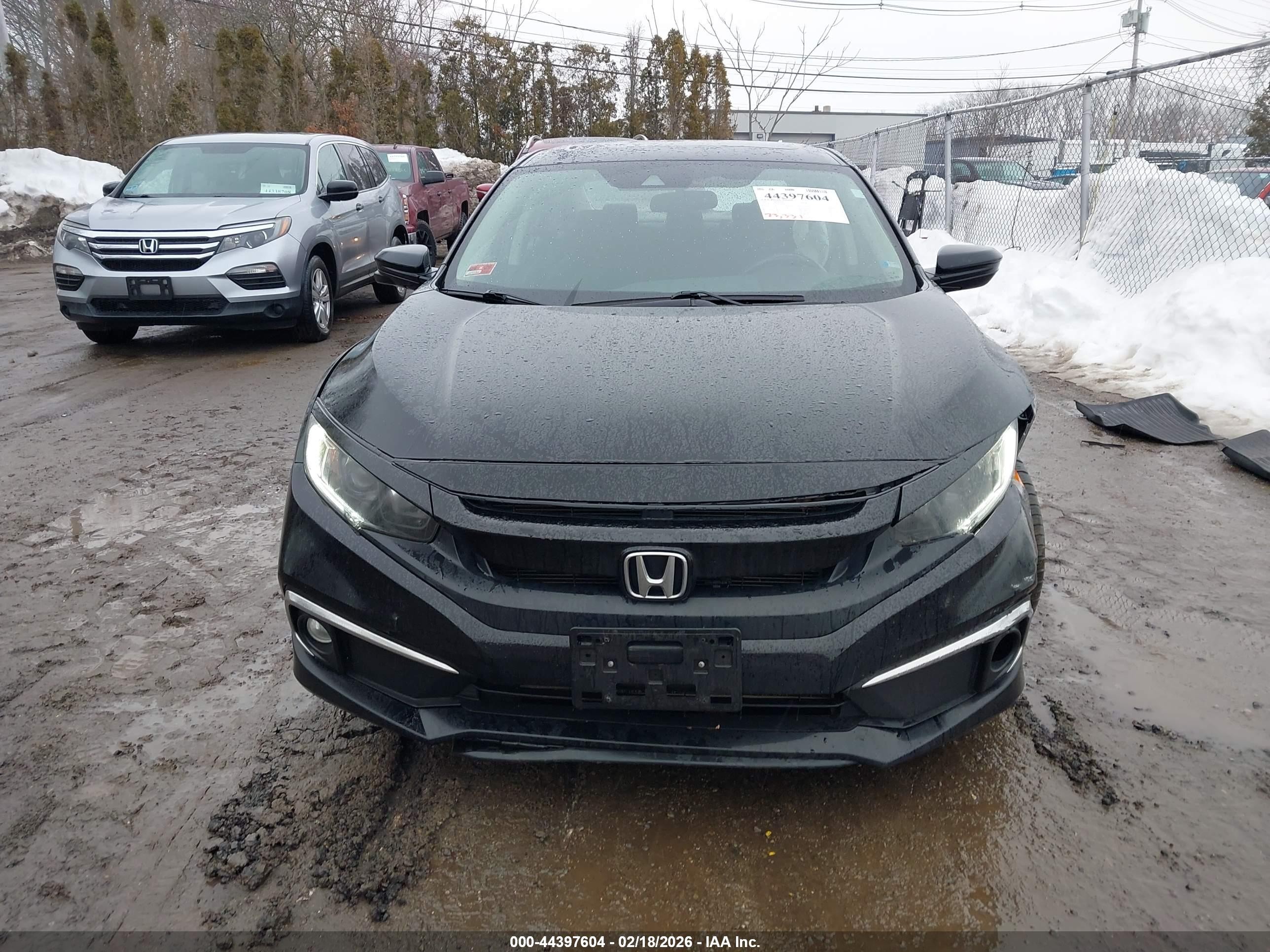2021 Honda Civic Ex Black vin: 19XFC1F36ME200385