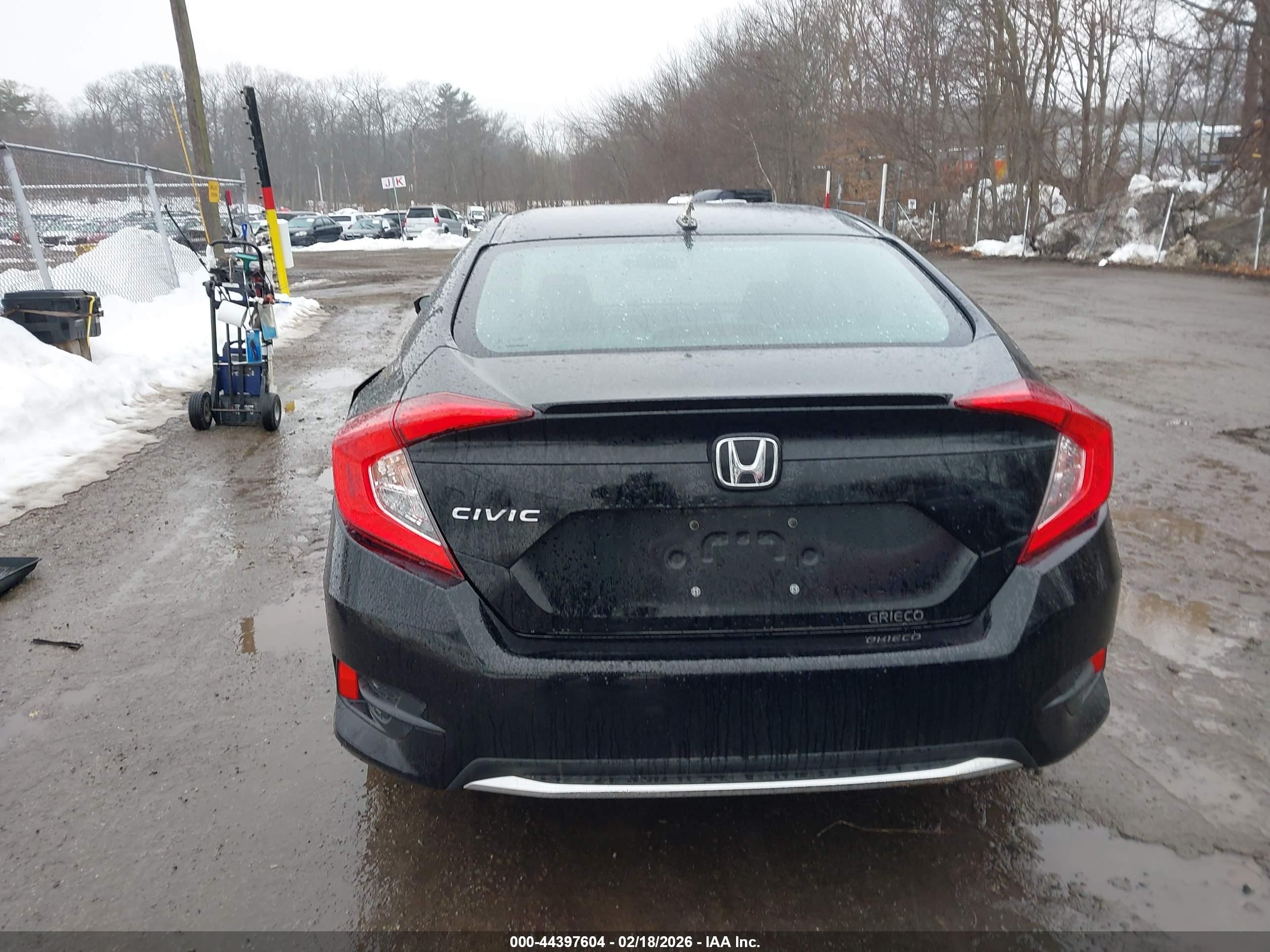 2021 Honda Civic Ex Black vin: 19XFC1F36ME200385