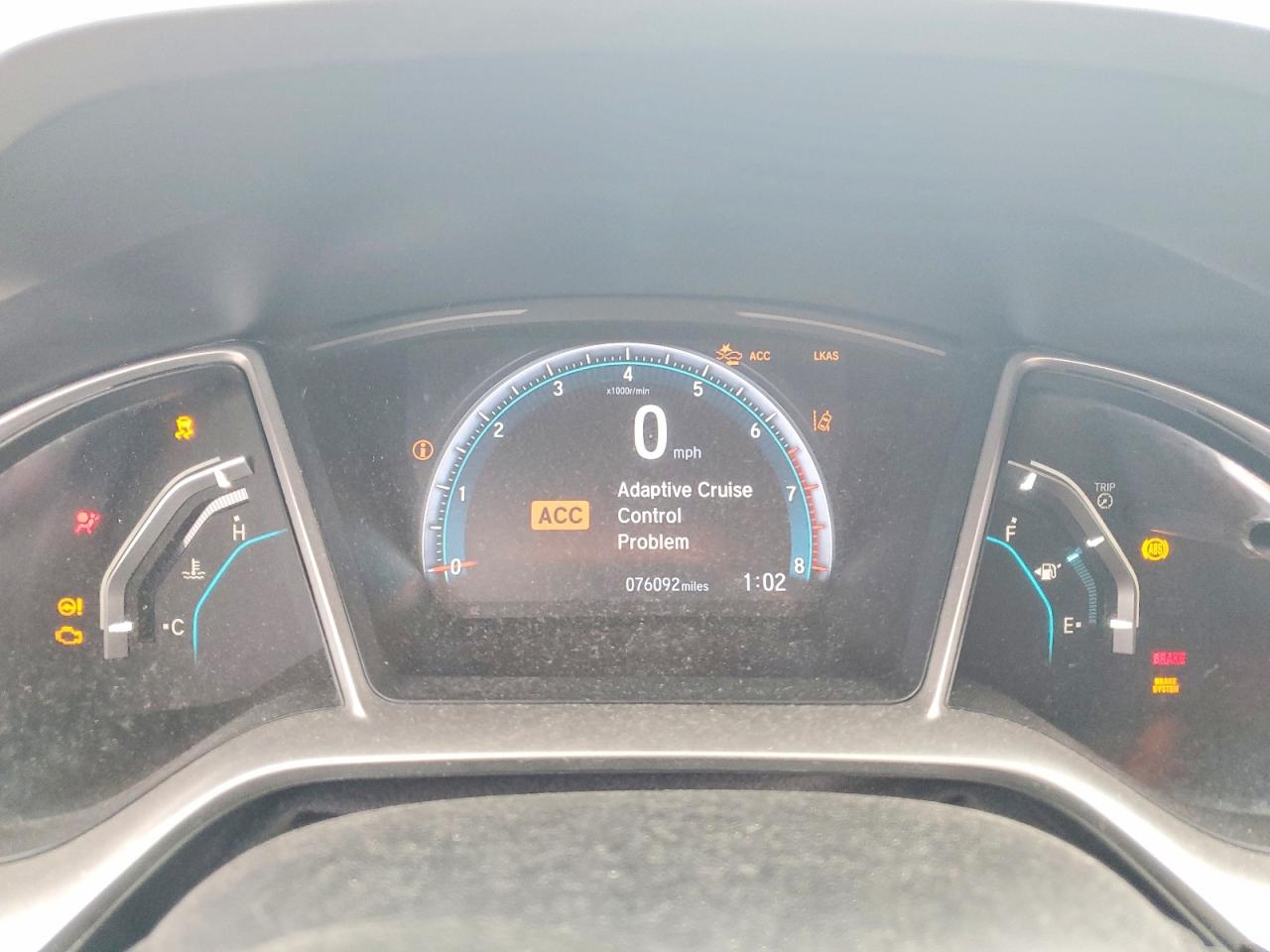 2020 Honda Civic Ex White vin: 19XFC1F37LE007077
