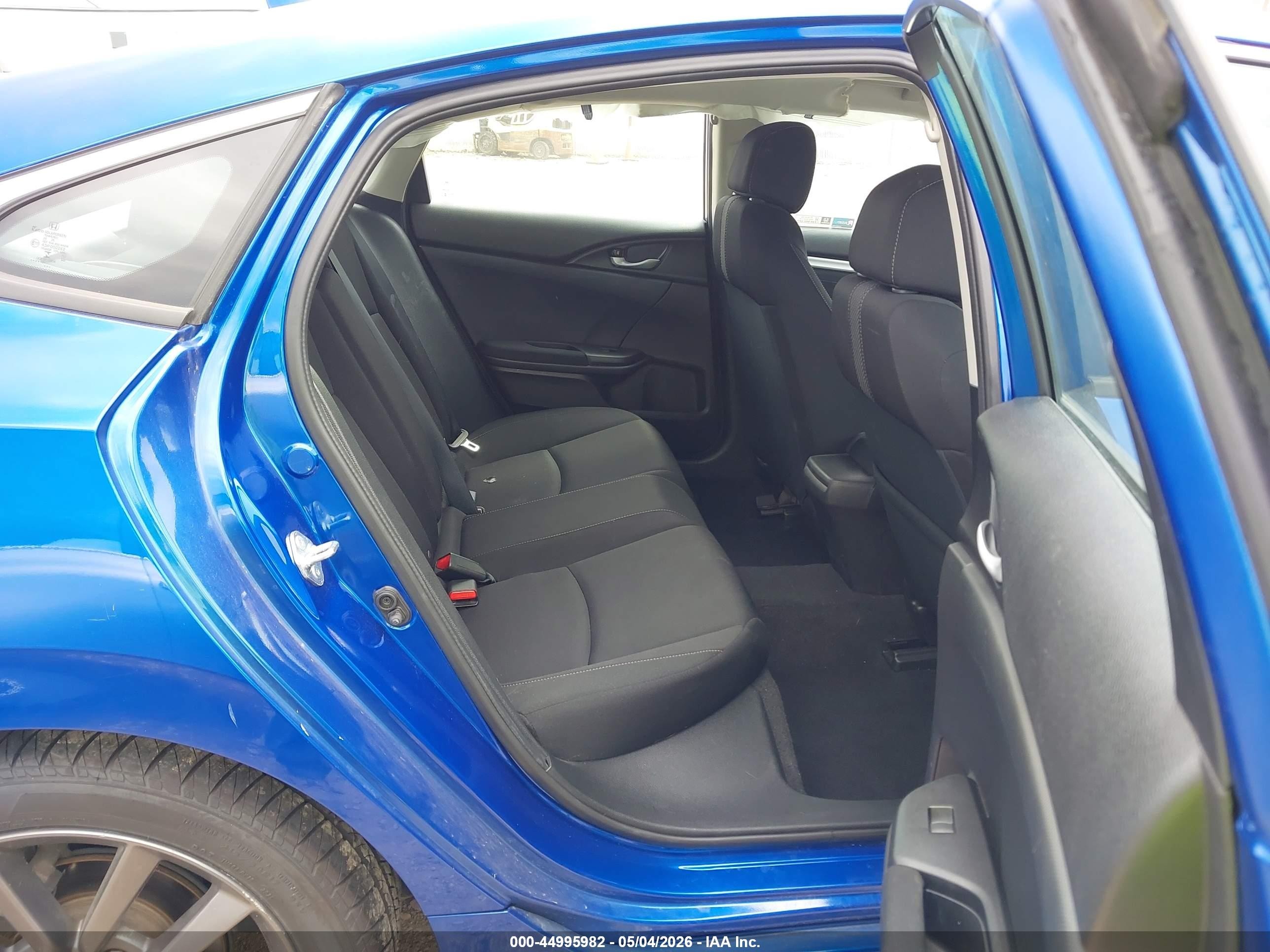 2021 Honda Civic Ex Синий vin: 19XFC1F37ME009378