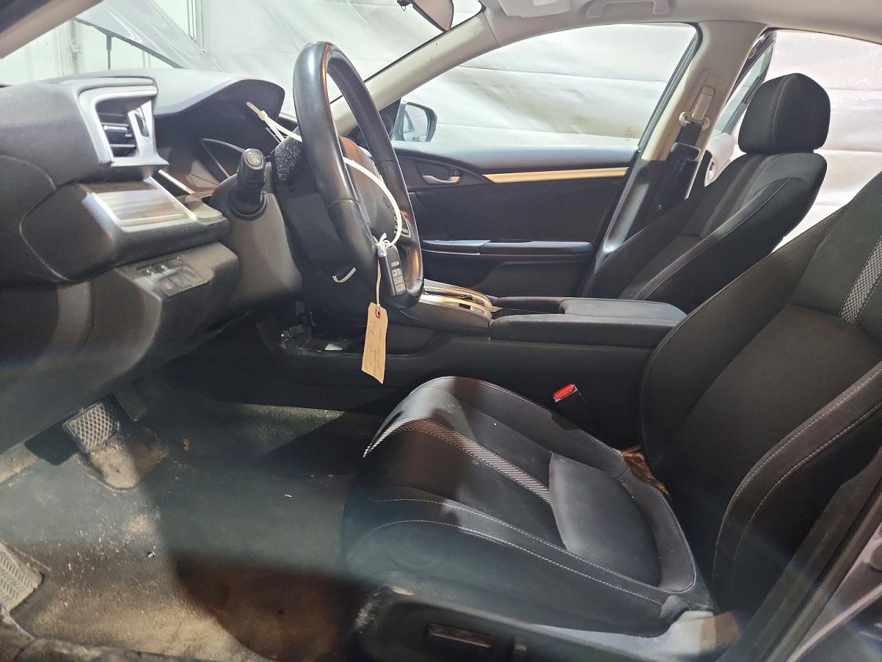 2021 Honda Civic Ex Gray vin: 19XFC1F37ME014015
