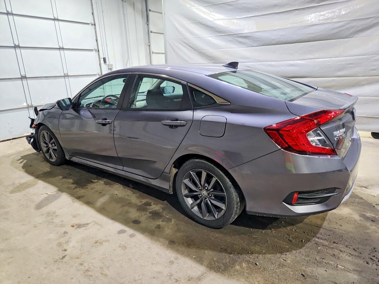 2021 Honda Civic Ex Gray vin: 19XFC1F37ME014015