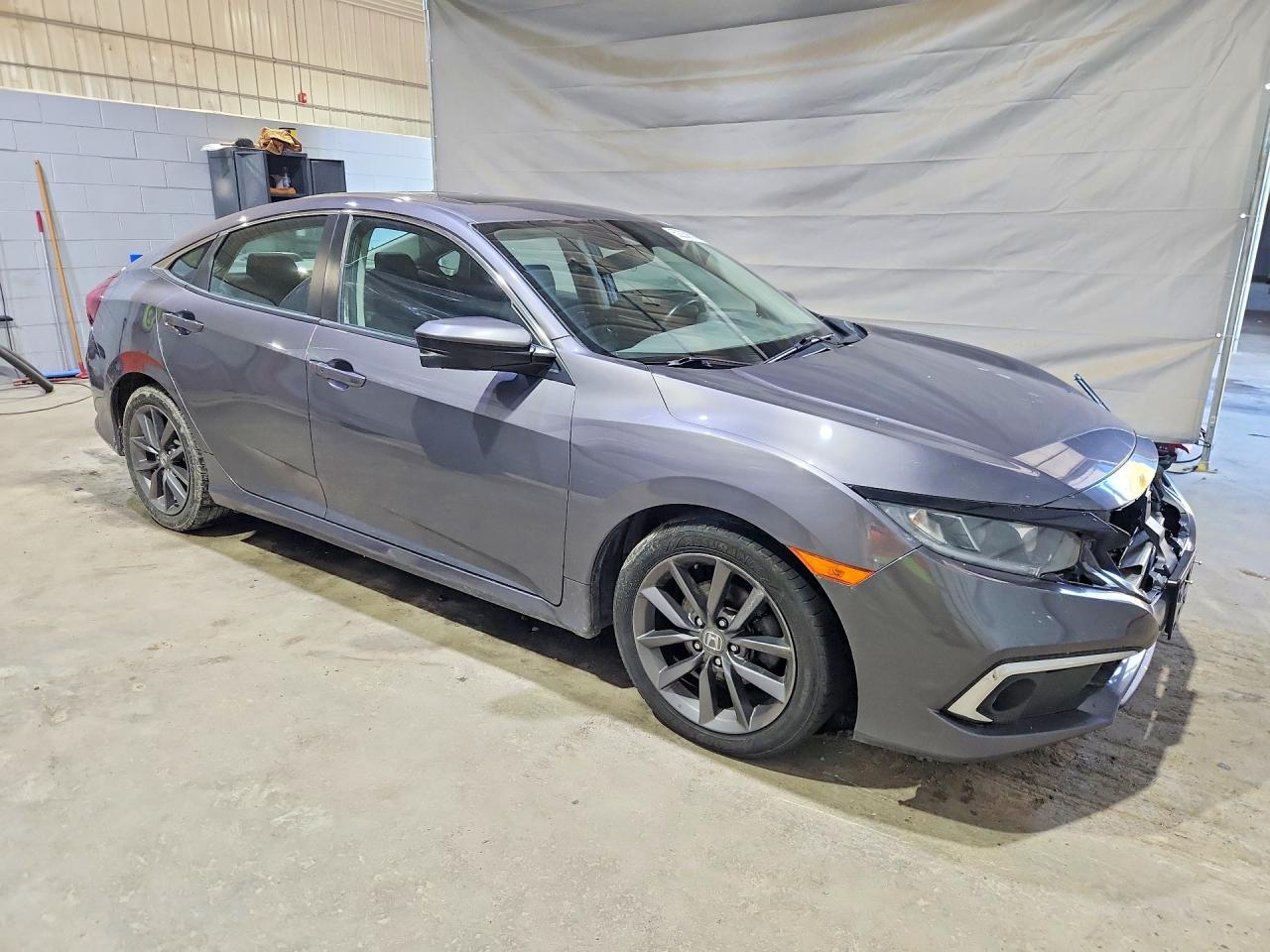 2021 Honda Civic Ex Gray vin: 19XFC1F37ME014015