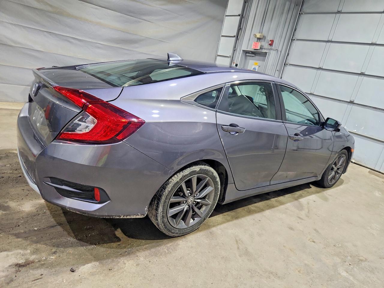 2021 Honda Civic Ex Gray vin: 19XFC1F37ME014015