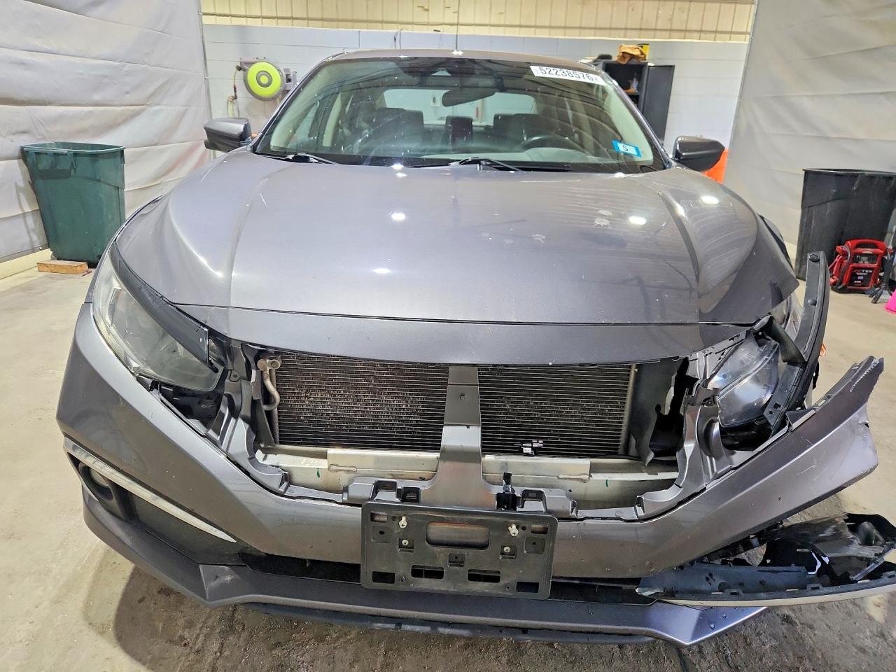 2021 Honda Civic Ex Gray vin: 19XFC1F37ME014015