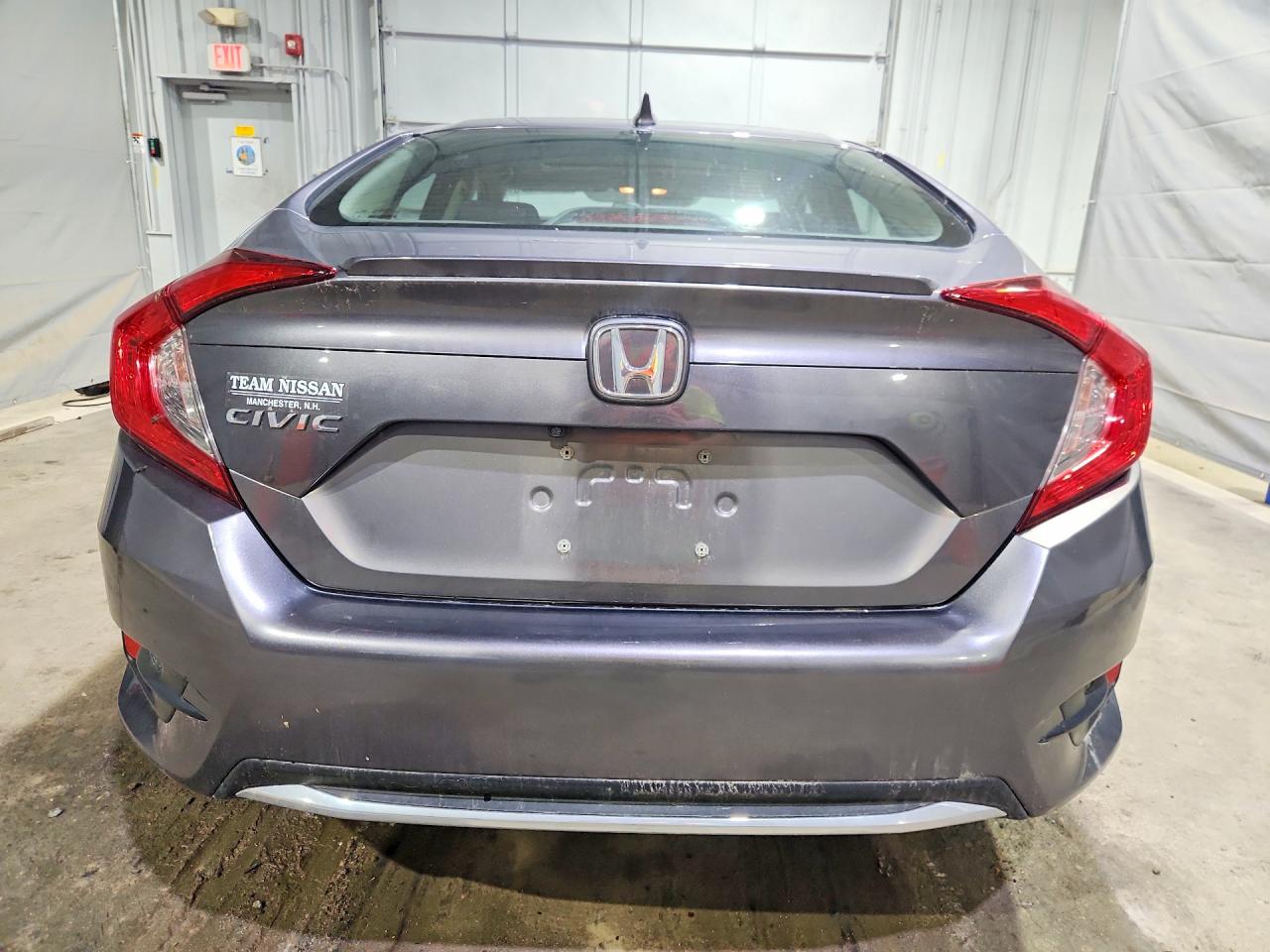 2021 Honda Civic Ex Gray vin: 19XFC1F37ME014015