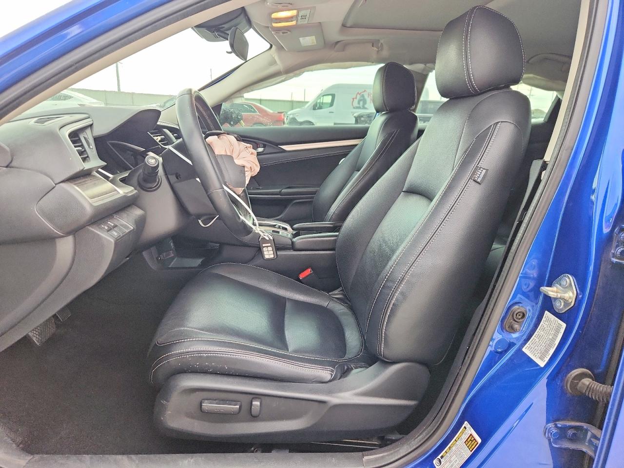 2019 Honda Civic Ex Blue vin: 19XFC1F38KE017633