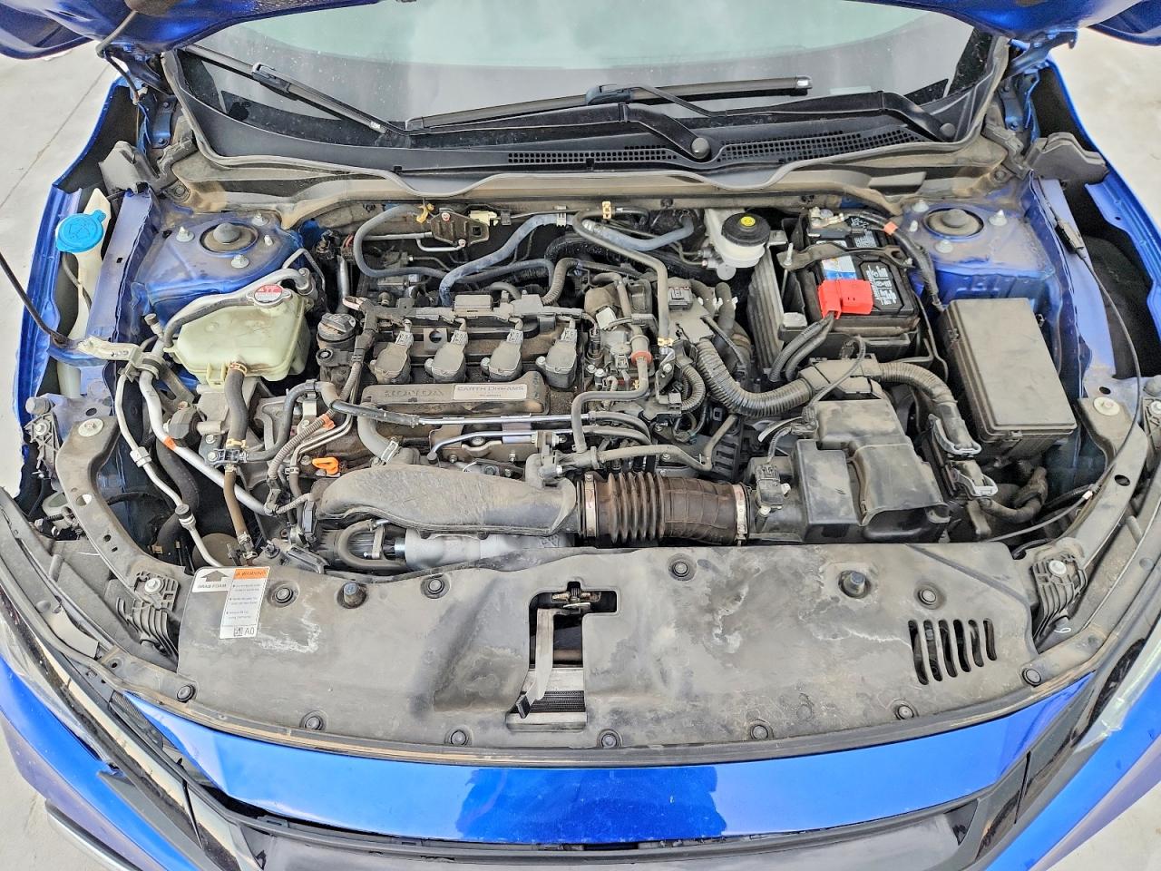 2019 Honda Civic Ex Blue vin: 19XFC1F38KE017633