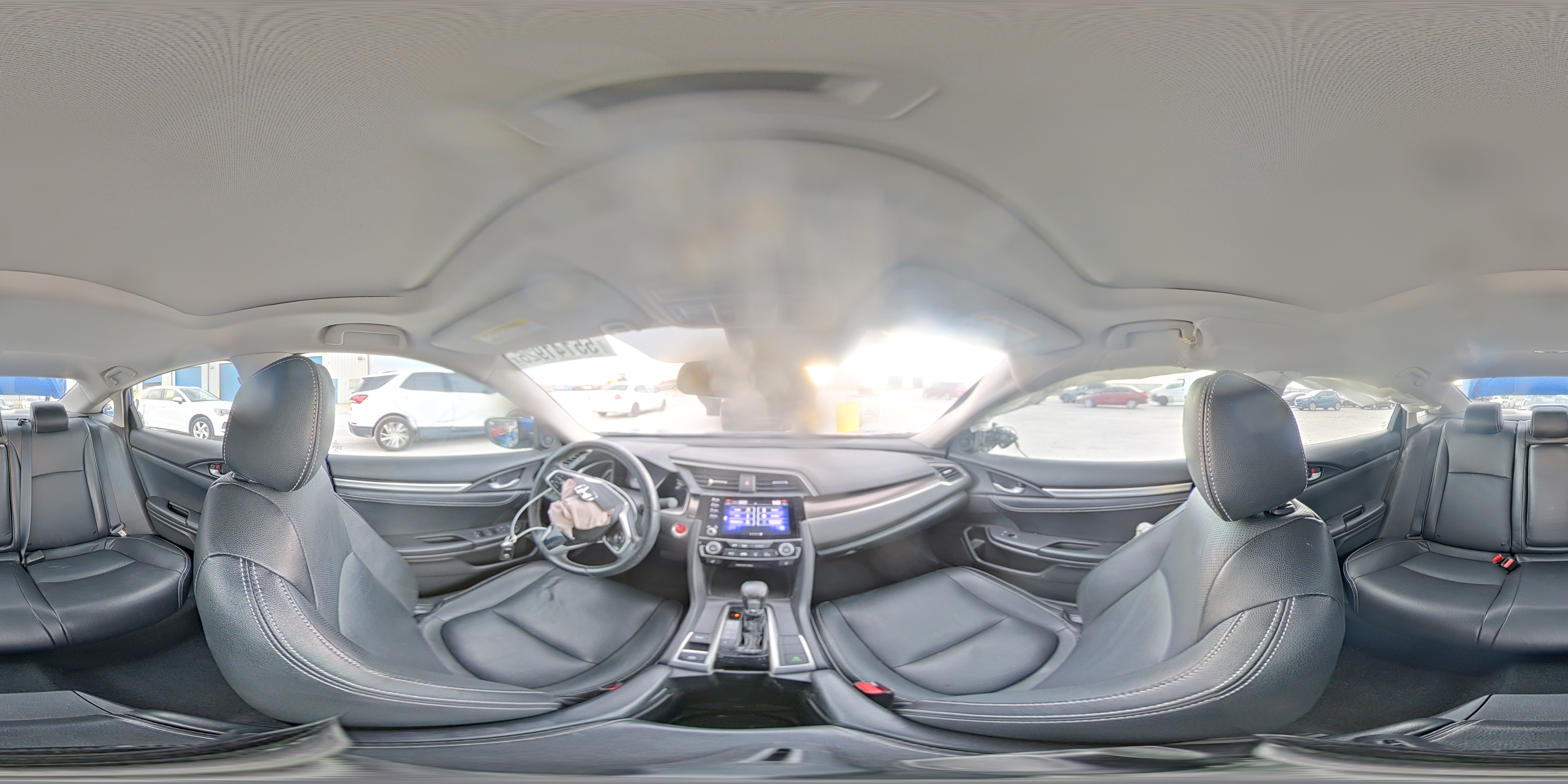 2019 Honda Civic Ex Blue vin: 19XFC1F38KE017633