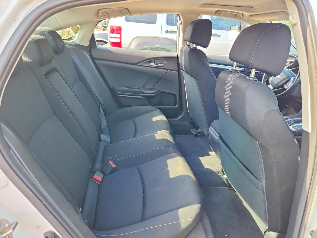2019 Honda Civic Ex White vin: 19XFC1F38KE201003