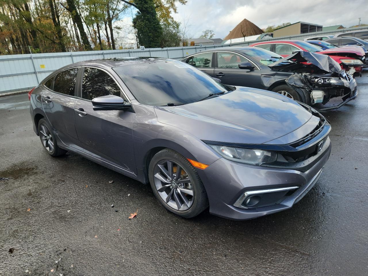 2020 Honda Civic Ex Charcoal vin: 19XFC1F38LE209992