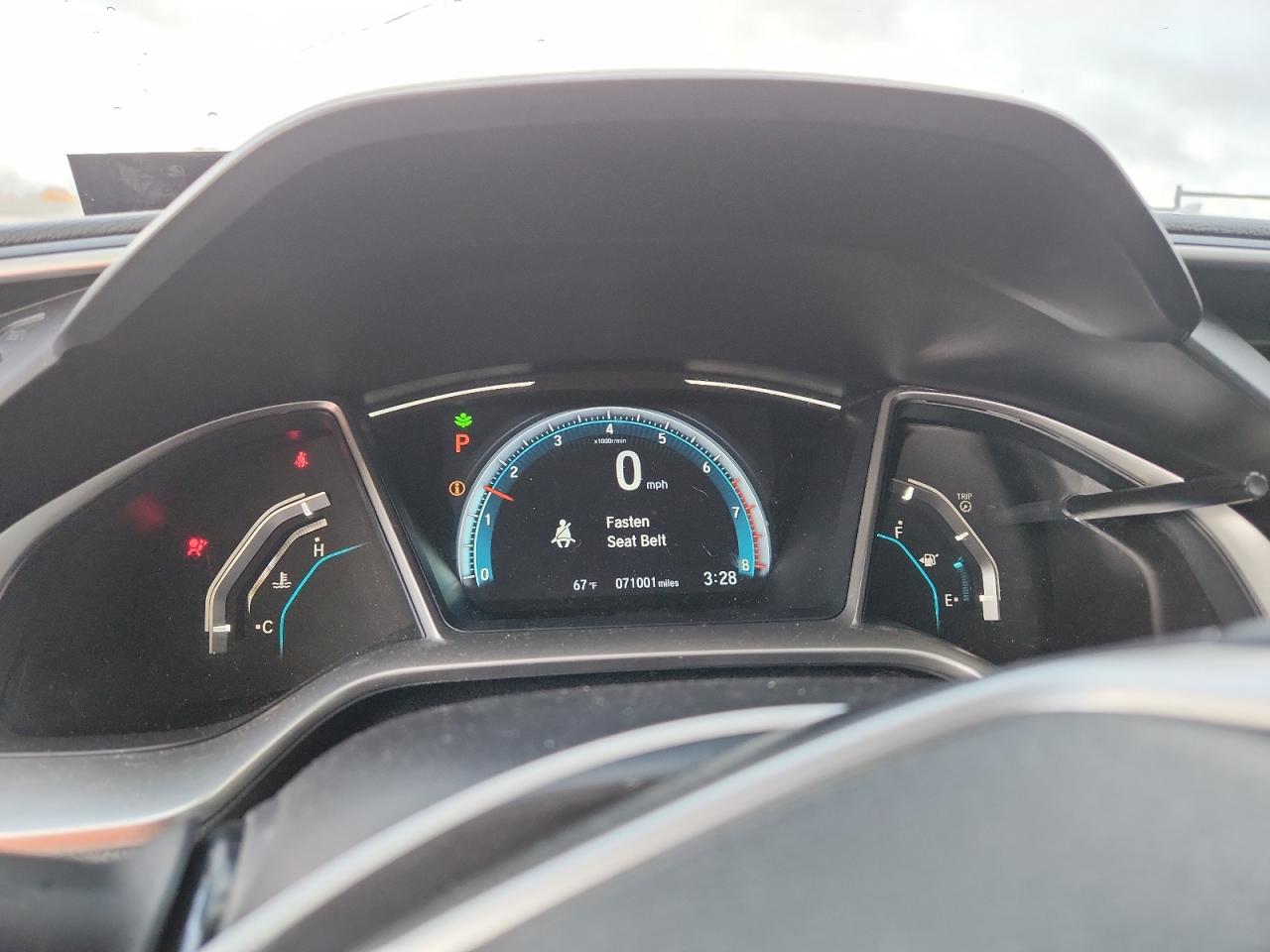 2020 Honda Civic Ex Charcoal vin: 19XFC1F38LE209992