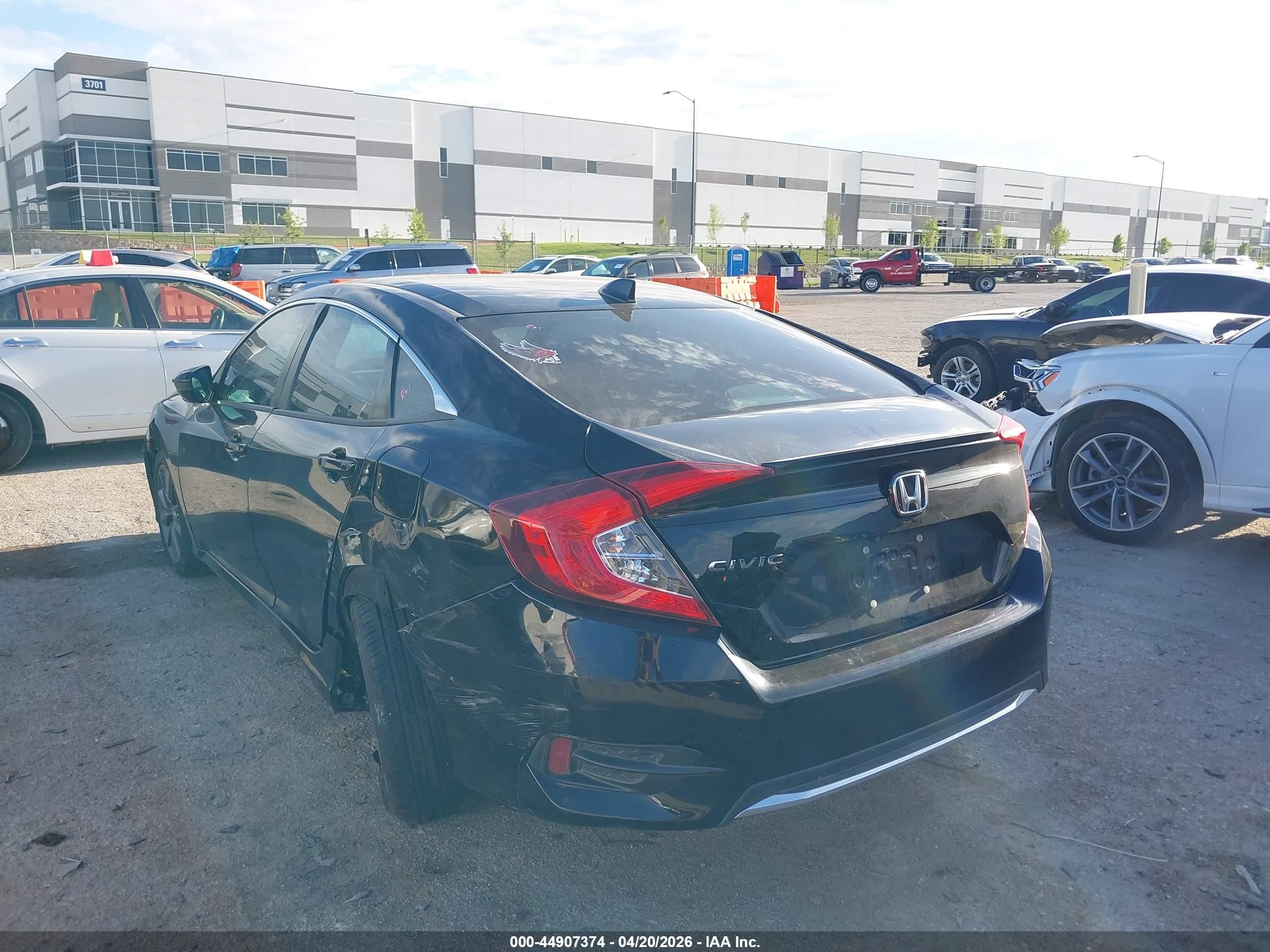 2021 Honda Civic Ex Black vin: 19XFC1F39ME003047