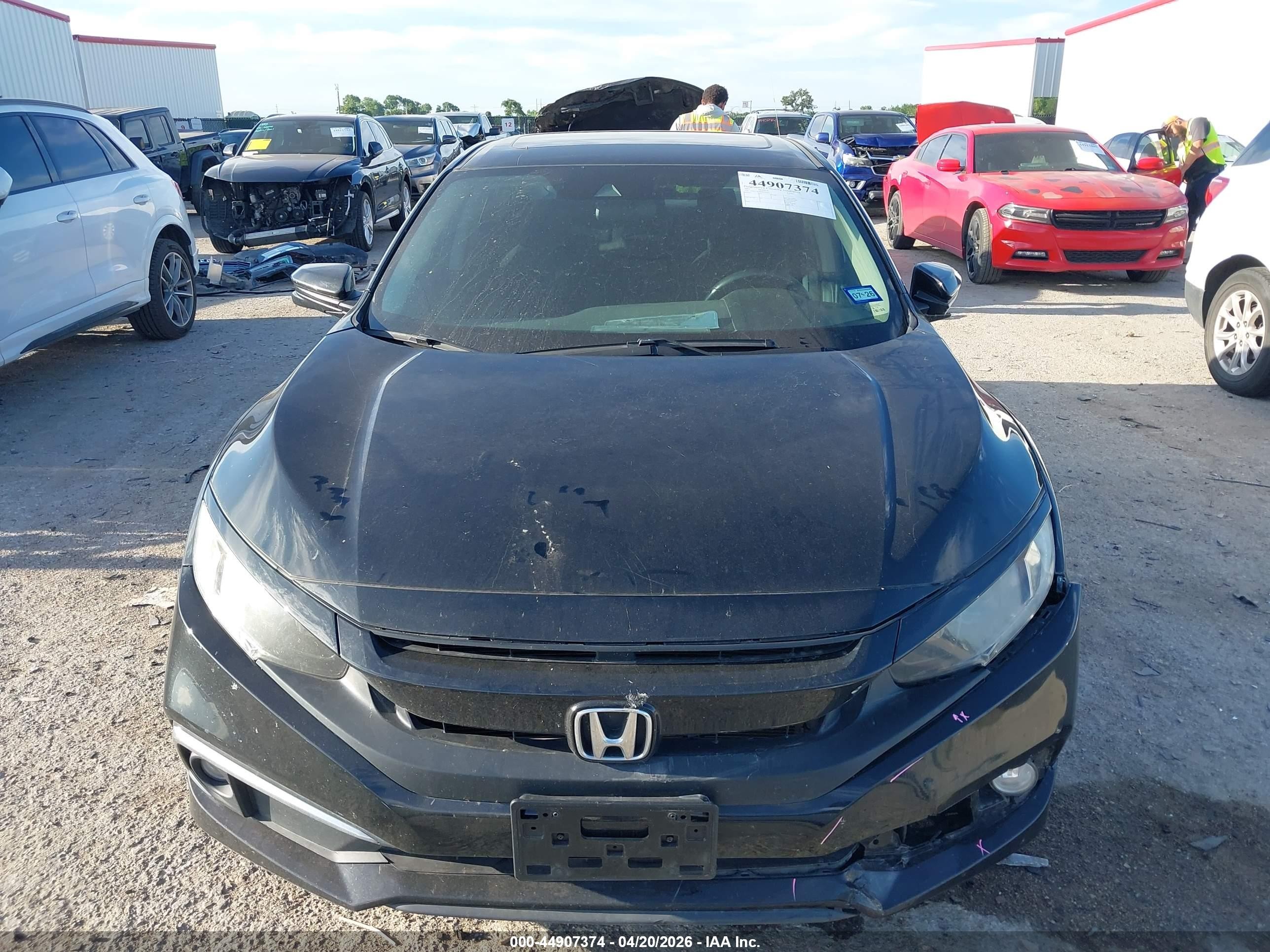 2021 Honda Civic Ex Black vin: 19XFC1F39ME003047