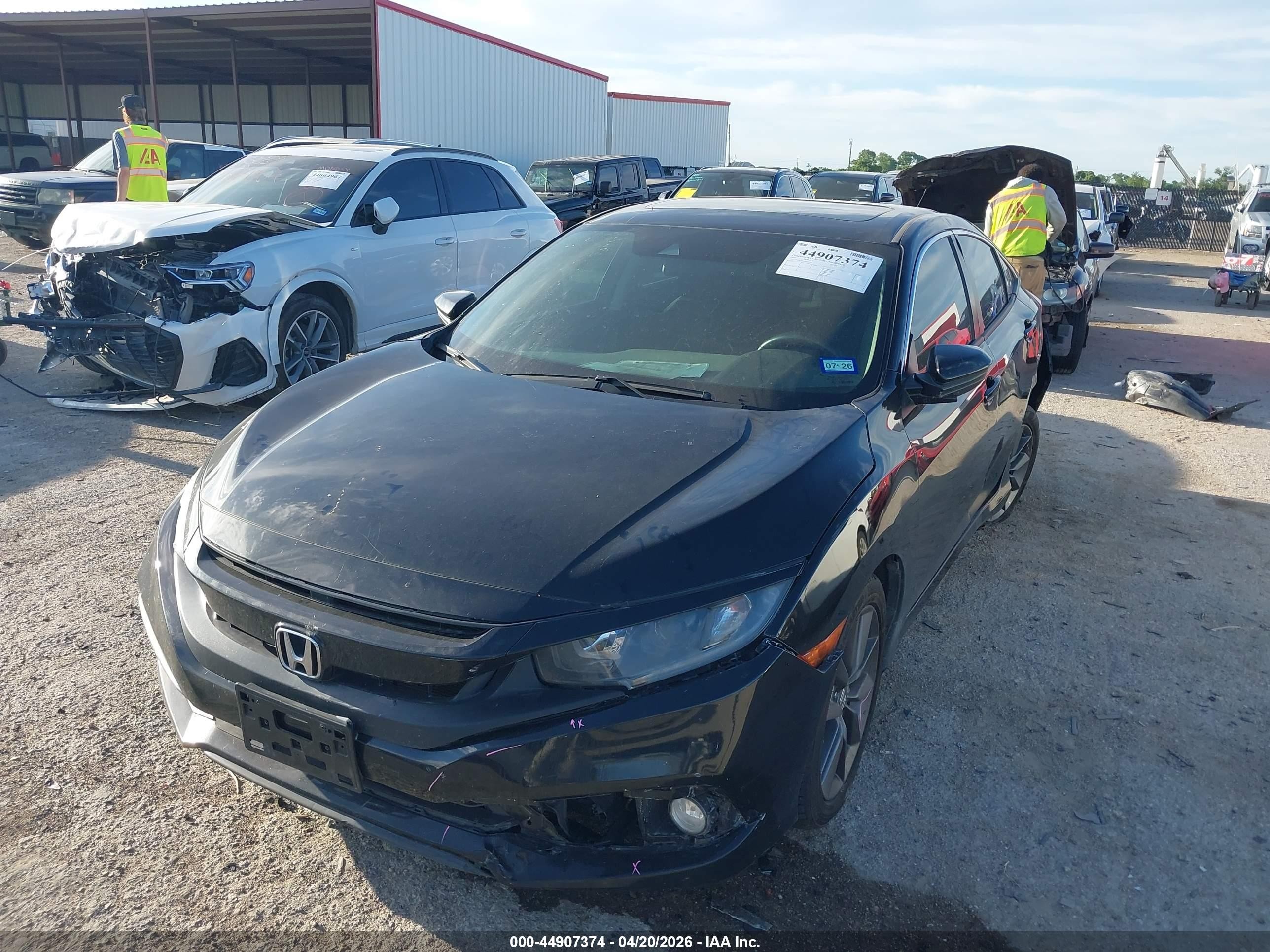 2021 Honda Civic Ex Black vin: 19XFC1F39ME003047
