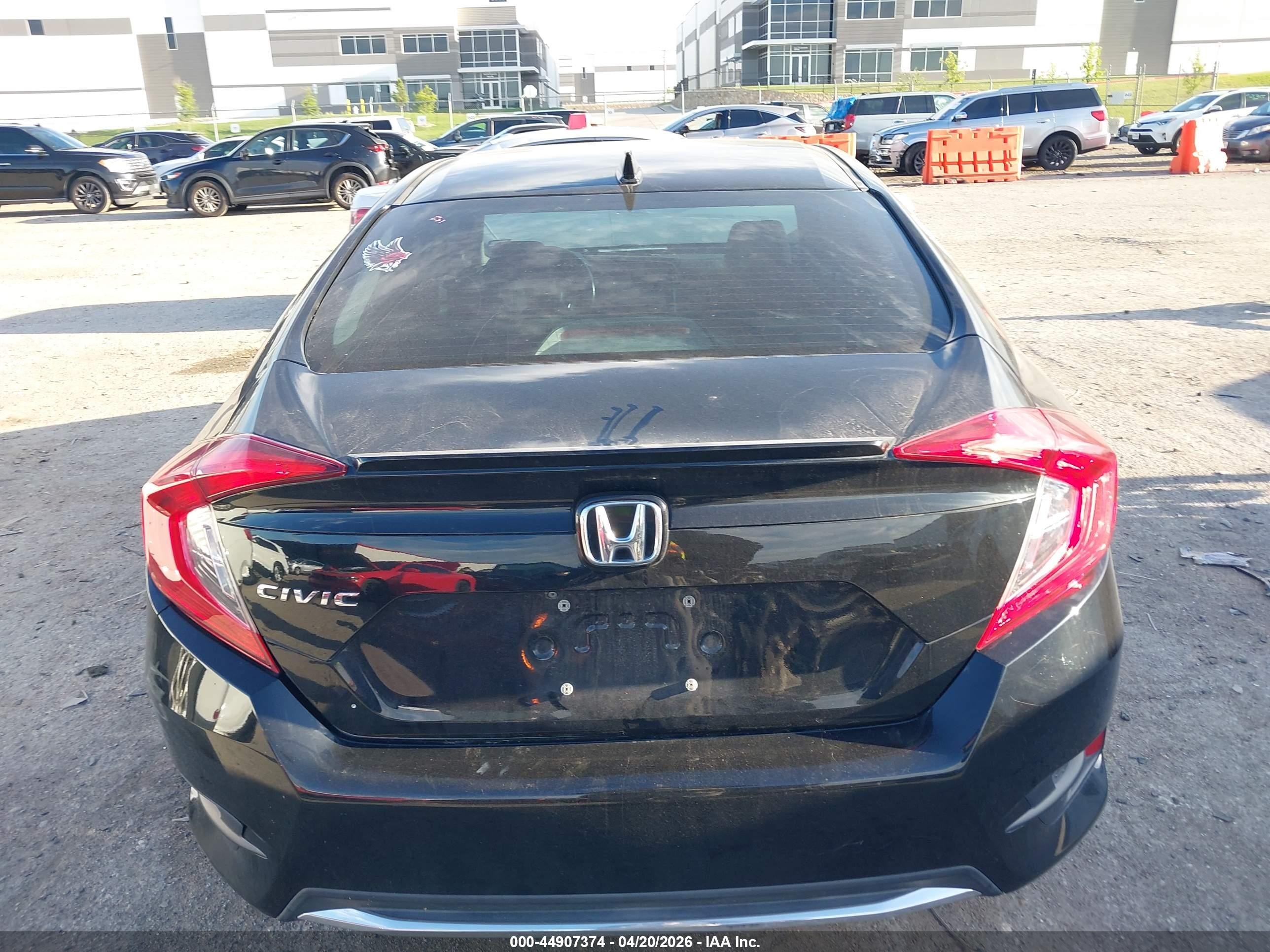 2021 Honda Civic Ex Black vin: 19XFC1F39ME003047