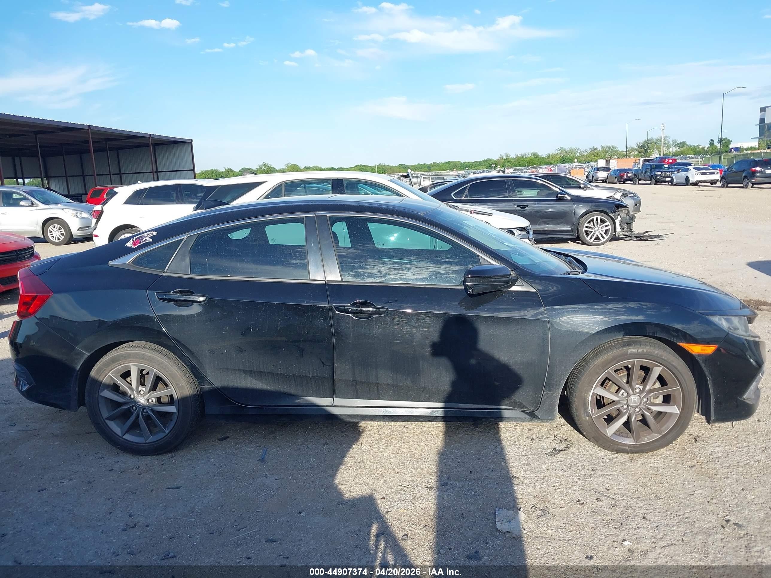 2021 Honda Civic Ex Black vin: 19XFC1F39ME003047