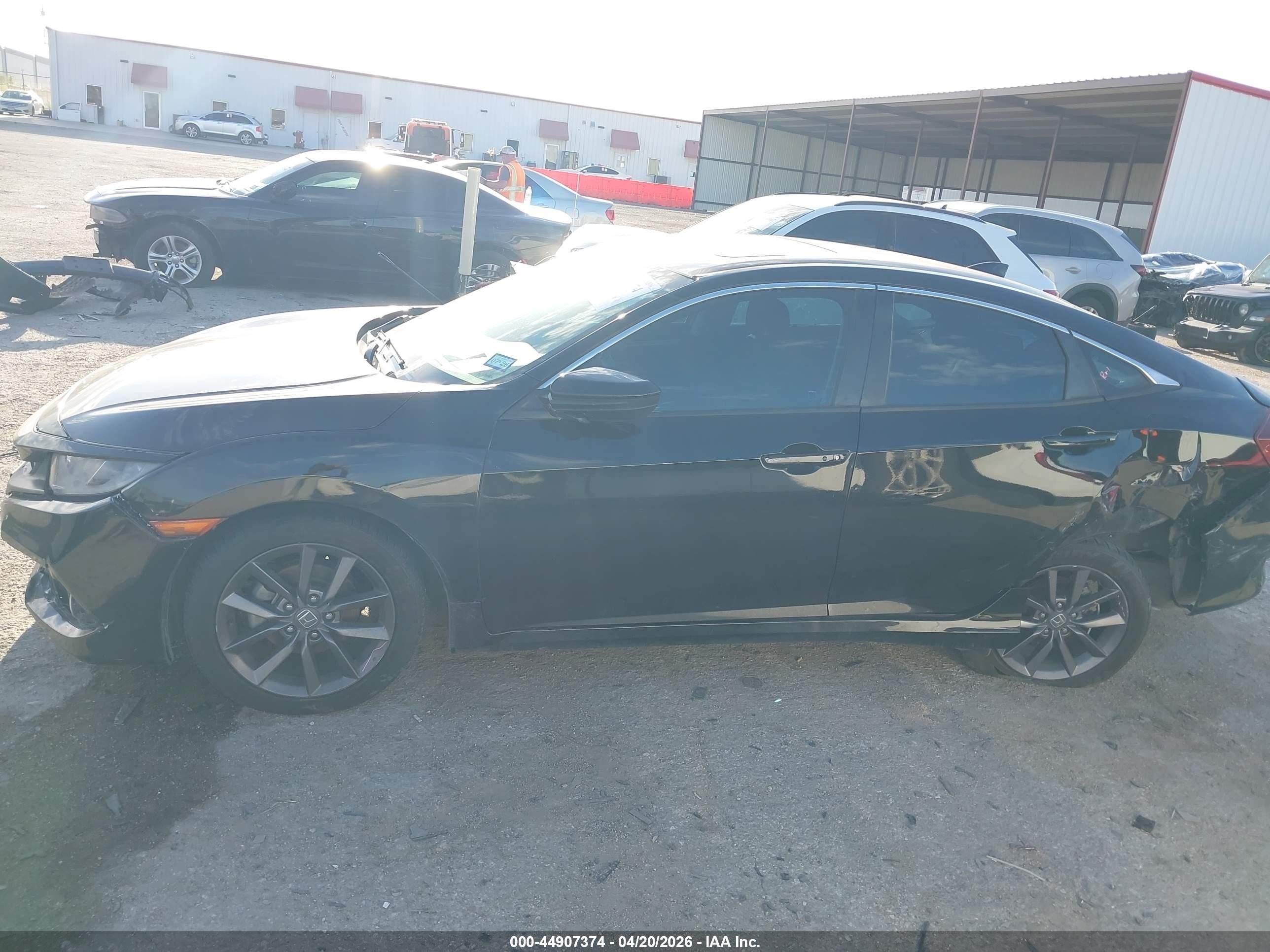 2021 Honda Civic Ex Black vin: 19XFC1F39ME003047