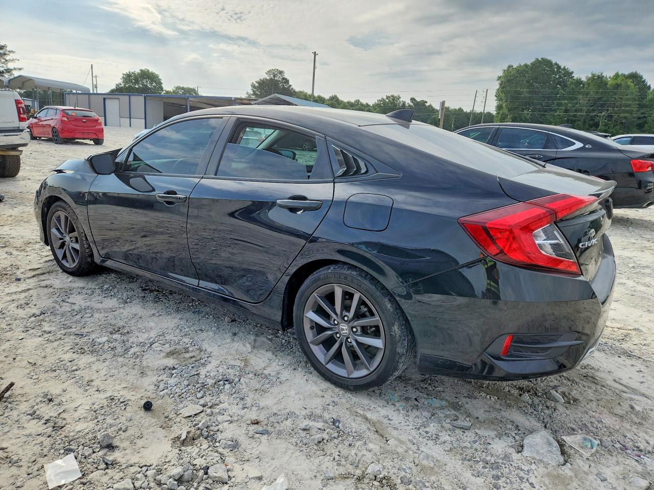 2021 Honda Civic Ex Black vin: 19XFC1F39ME013755