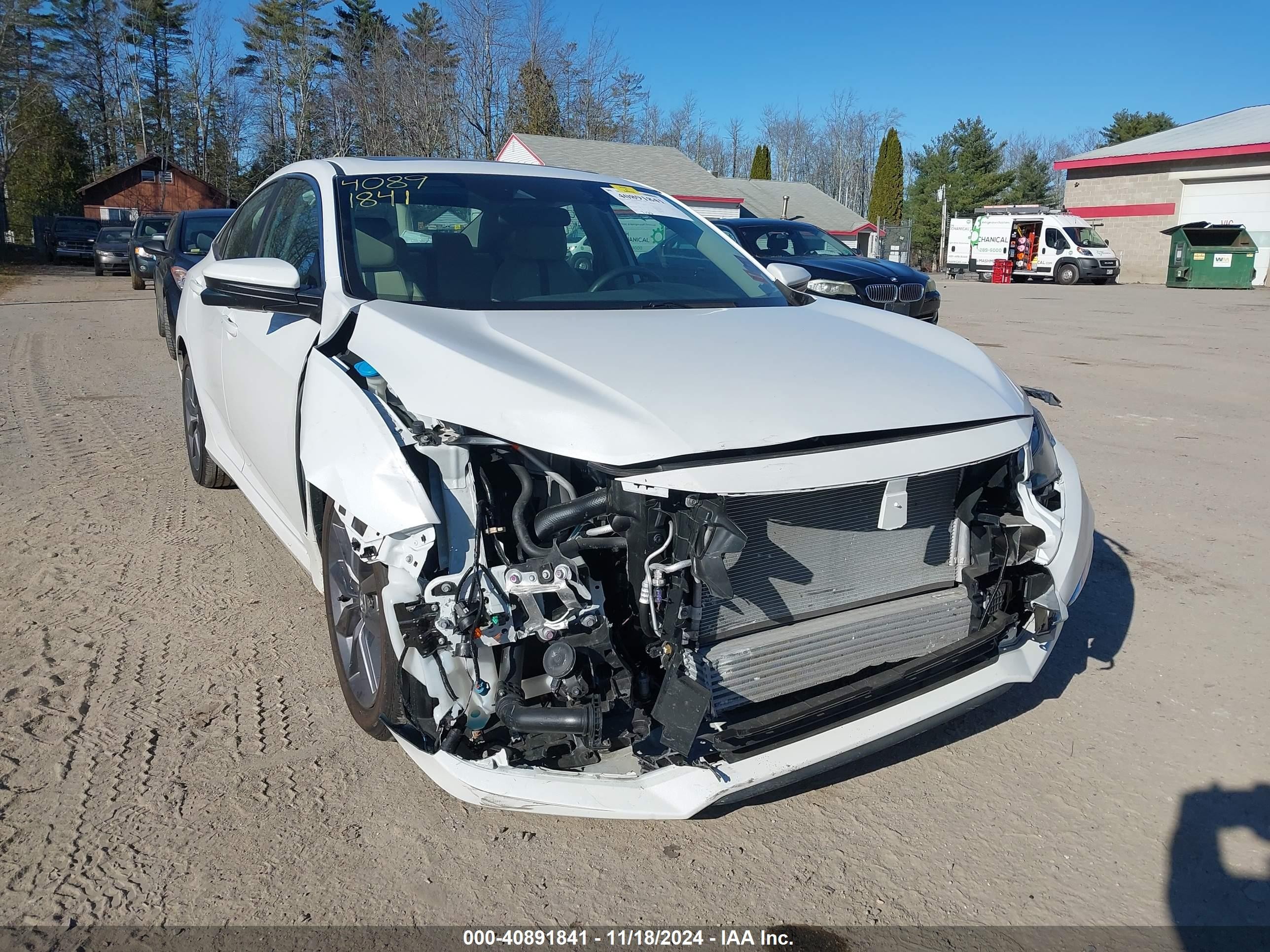 Price & History 2021 Honda Civic Ex 1.5l I-4 Di, Dohc, Vvt, Turbo