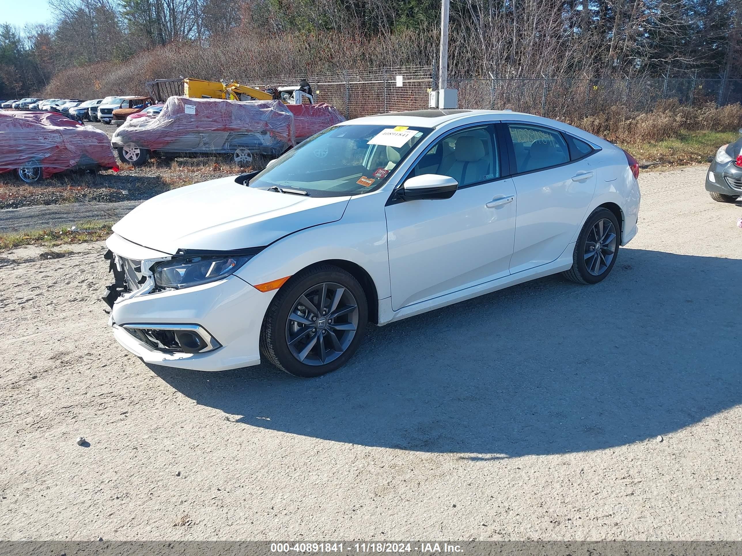 Price & History 2021 Honda Civic Ex 1.5l I-4 Di, Dohc, Vvt, Turbo