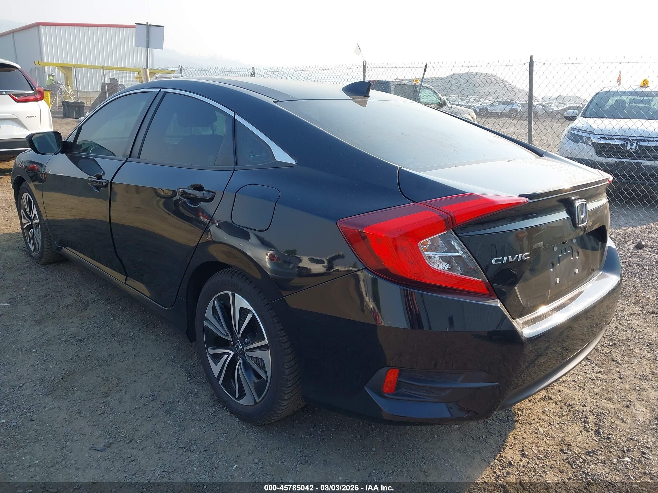 2016 Honda Civic Ex-t Black vin: 19XFC1F3XGE019827