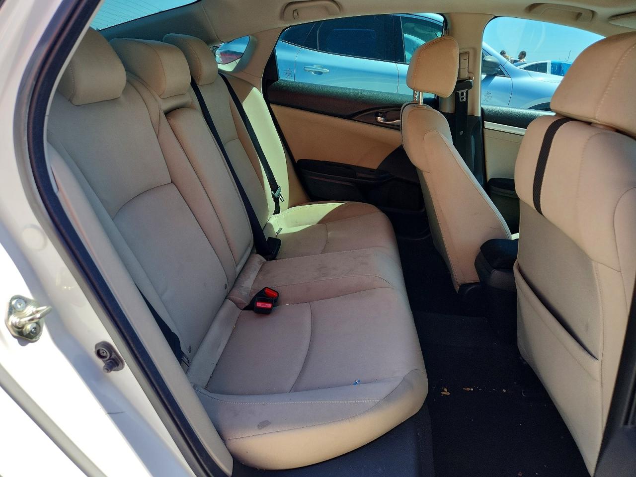 2016 Honda Civic Ex Белый vin: 19XFC1F3XGE206744
