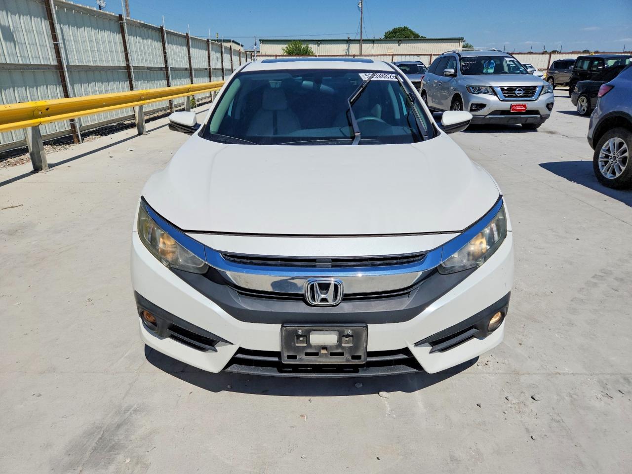 2016 Honda Civic Ex Белый vin: 19XFC1F3XGE206744