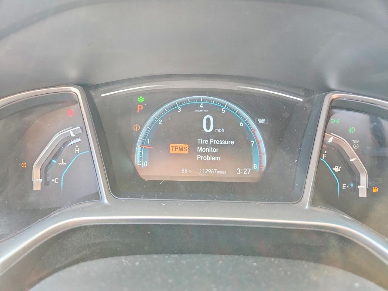2016 Honda Civic Ex Белый vin: 19XFC1F3XGE206744