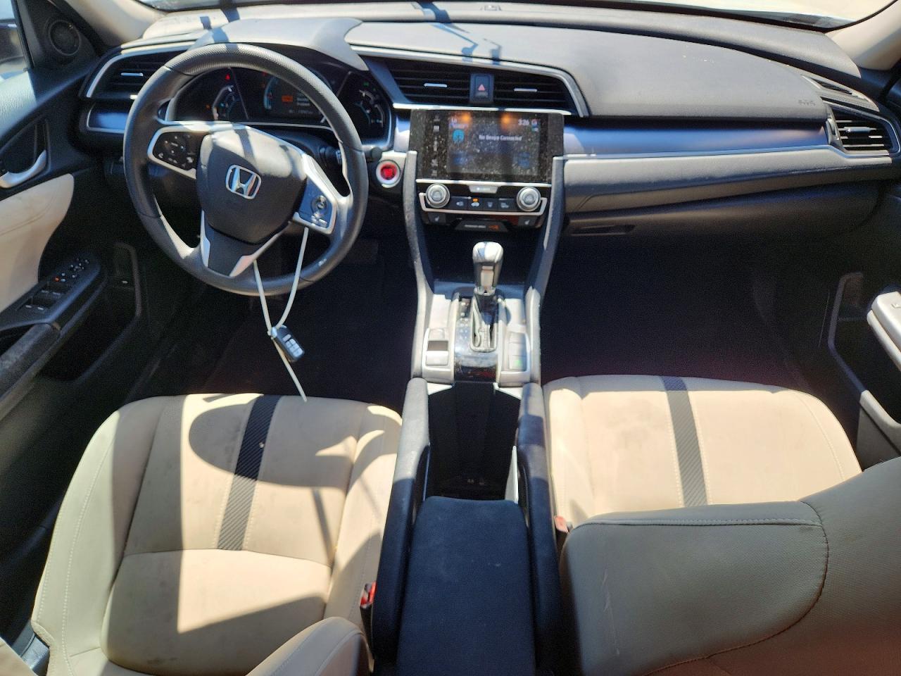 2016 Honda Civic Ex Белый vin: 19XFC1F3XGE206744